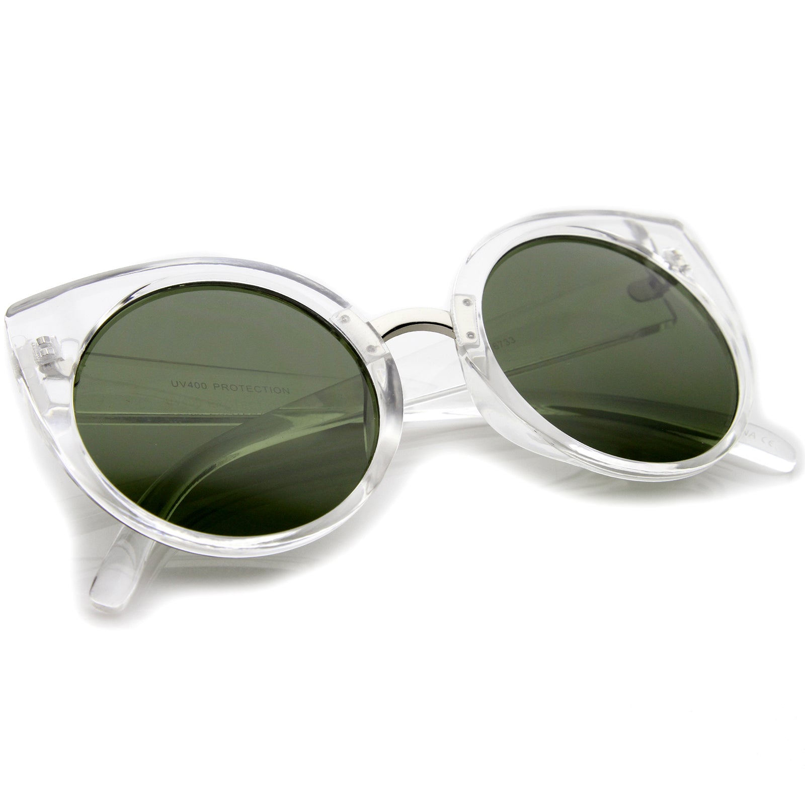 Clear-Silver / Green