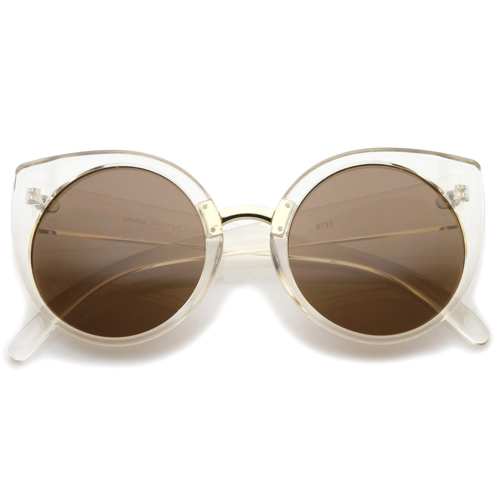Clear-Gold / Brown