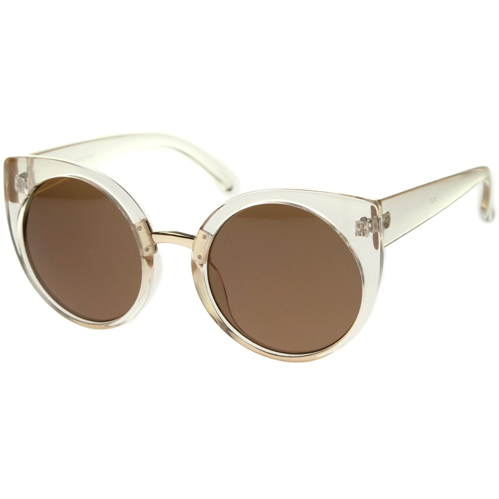 Clear-Gold / Brown