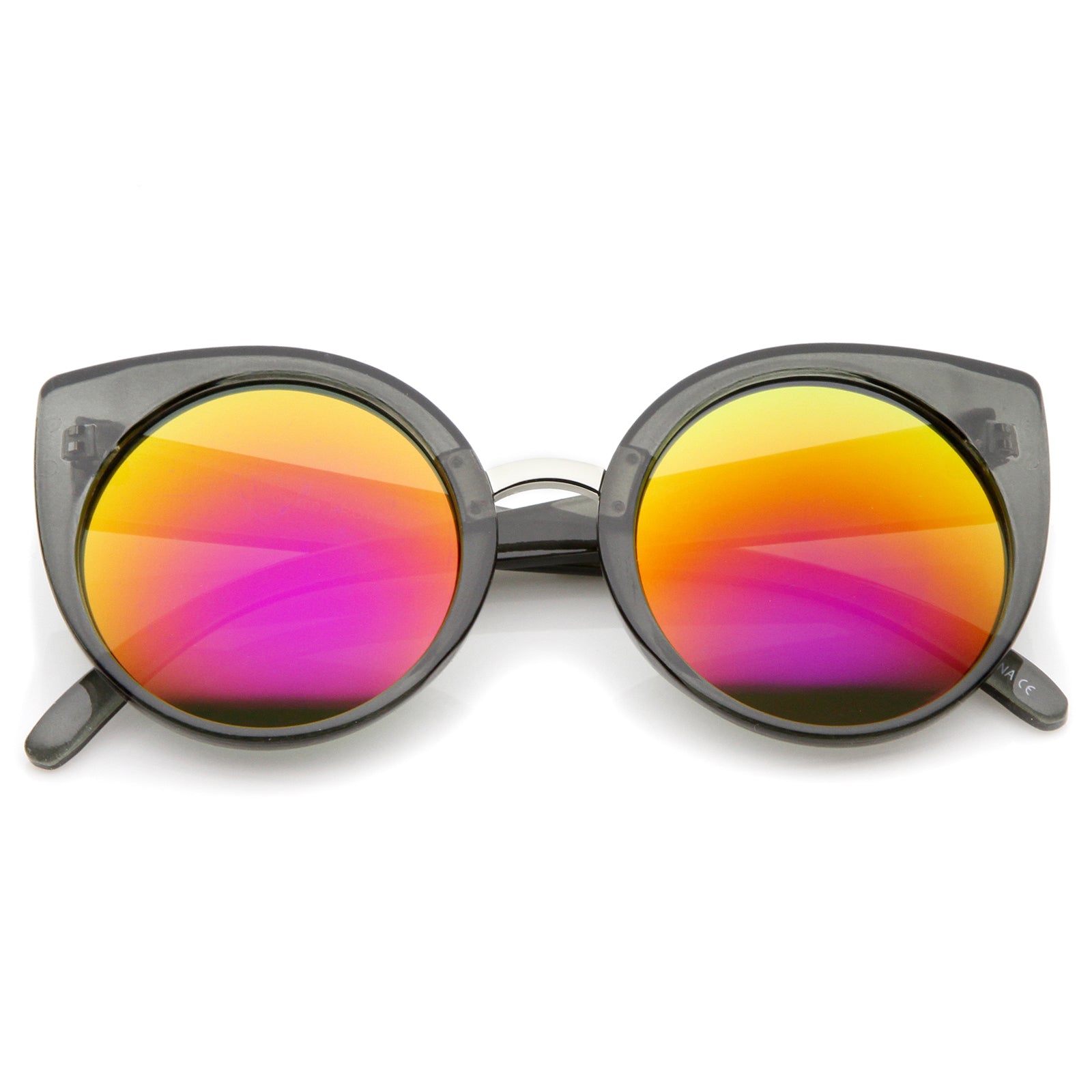 Smoke-Silver / Magenta Mirror
