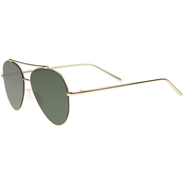 Saint Laurent Cutout Lens Aviator Sunglasses (Sunglasses,Aviator)