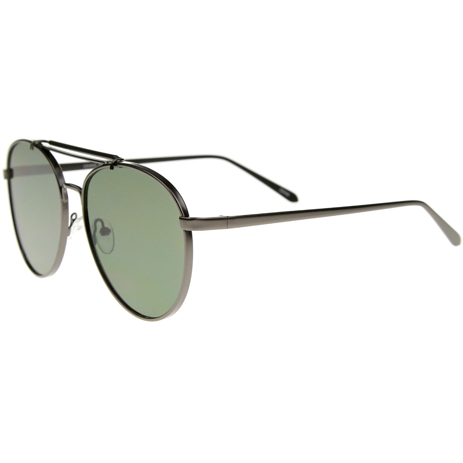 Gunmetal / Green