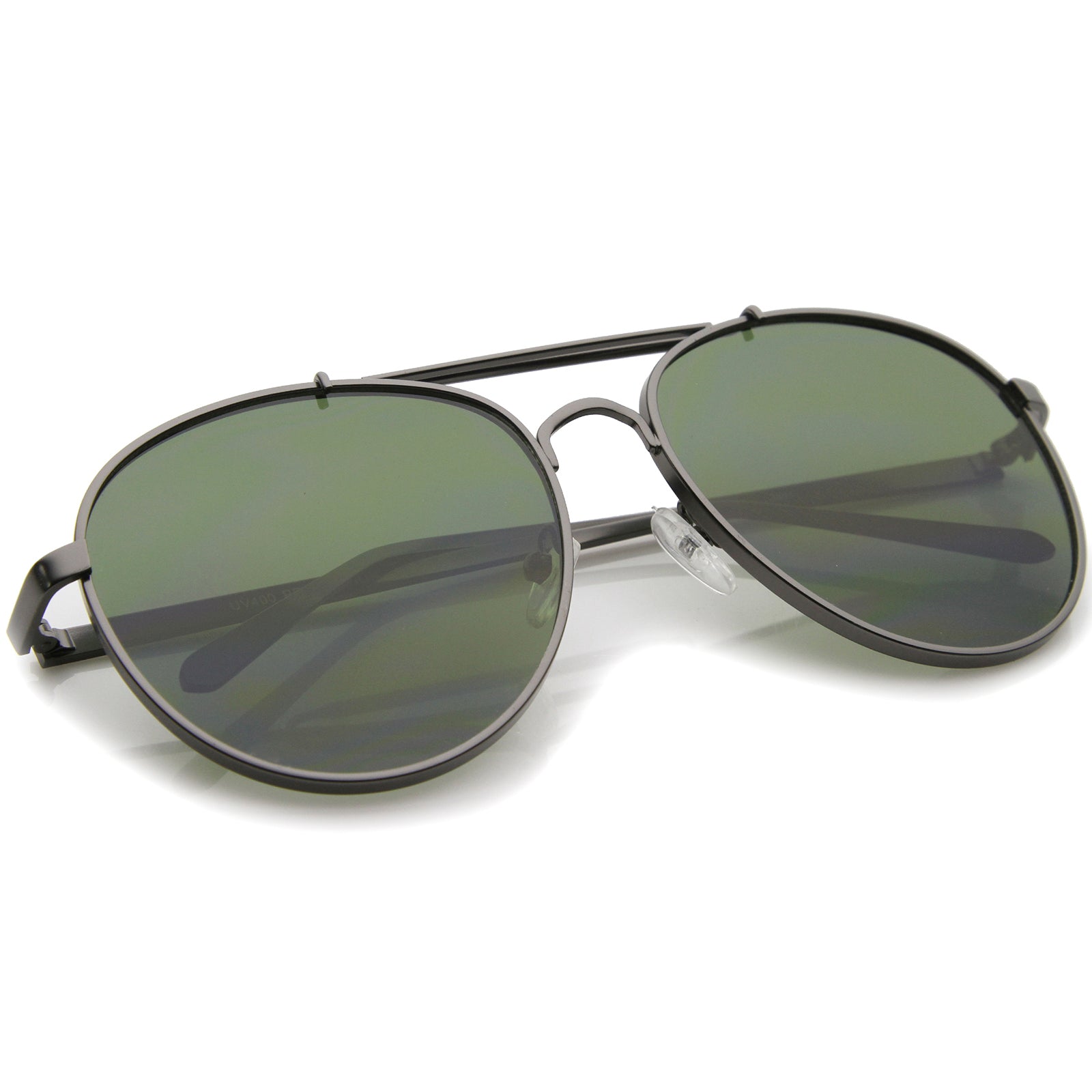 Gunmetal / Green