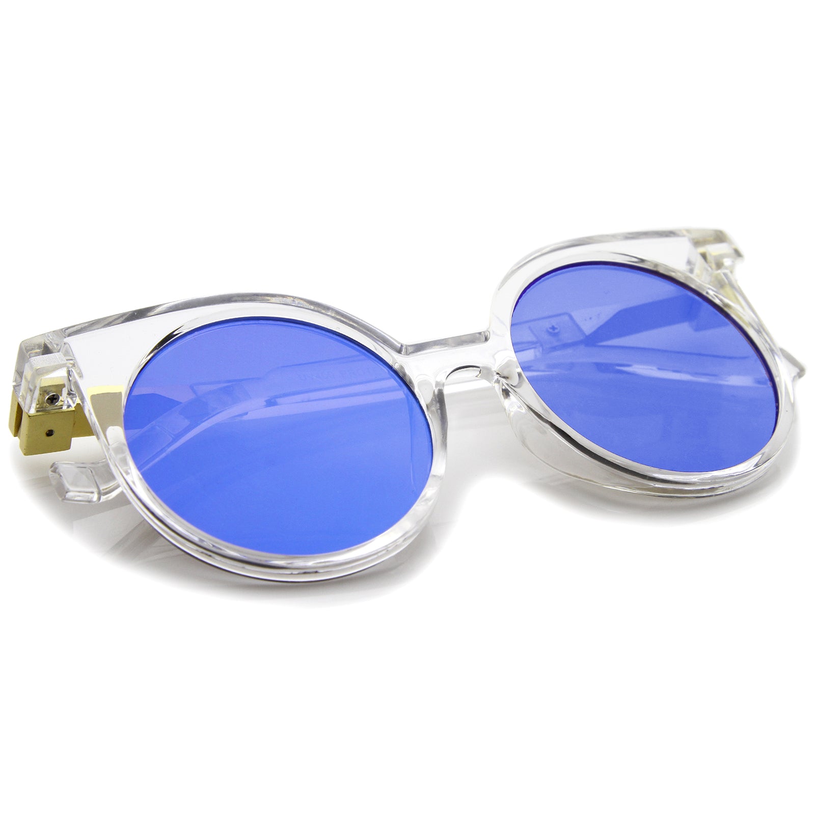 Clear / Blue Mirror