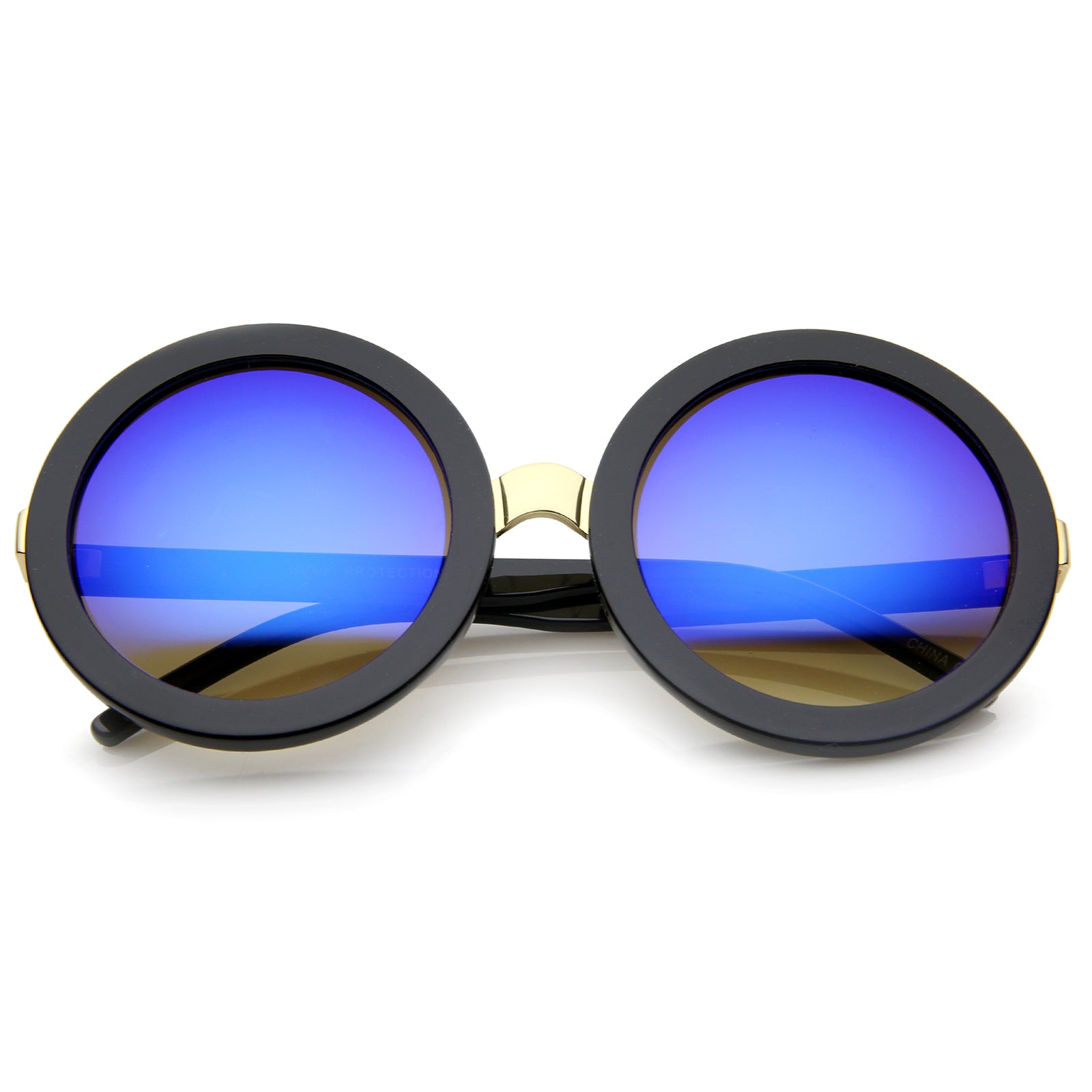 Black / Blue Mirror
