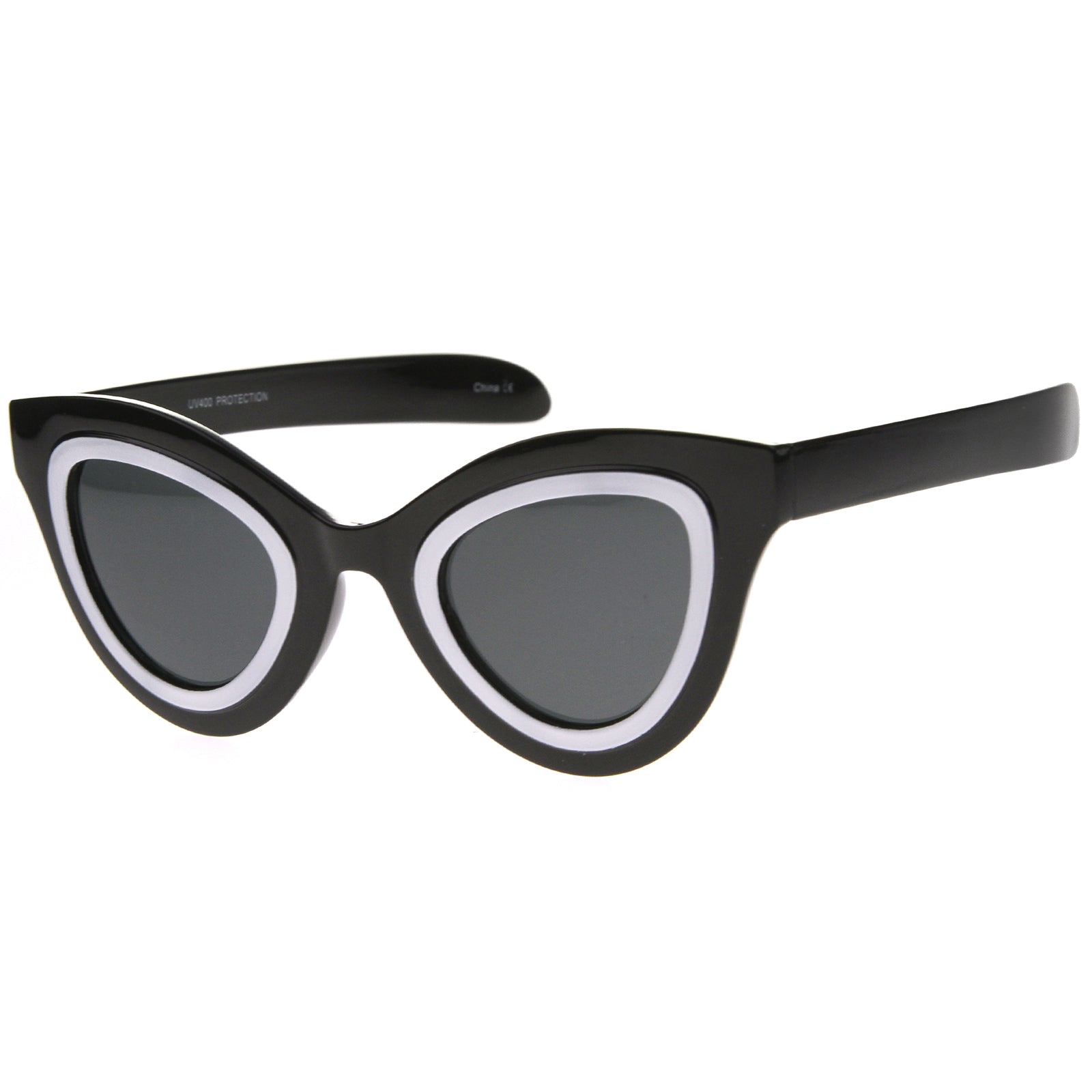 Shiny Black-White/Smoke