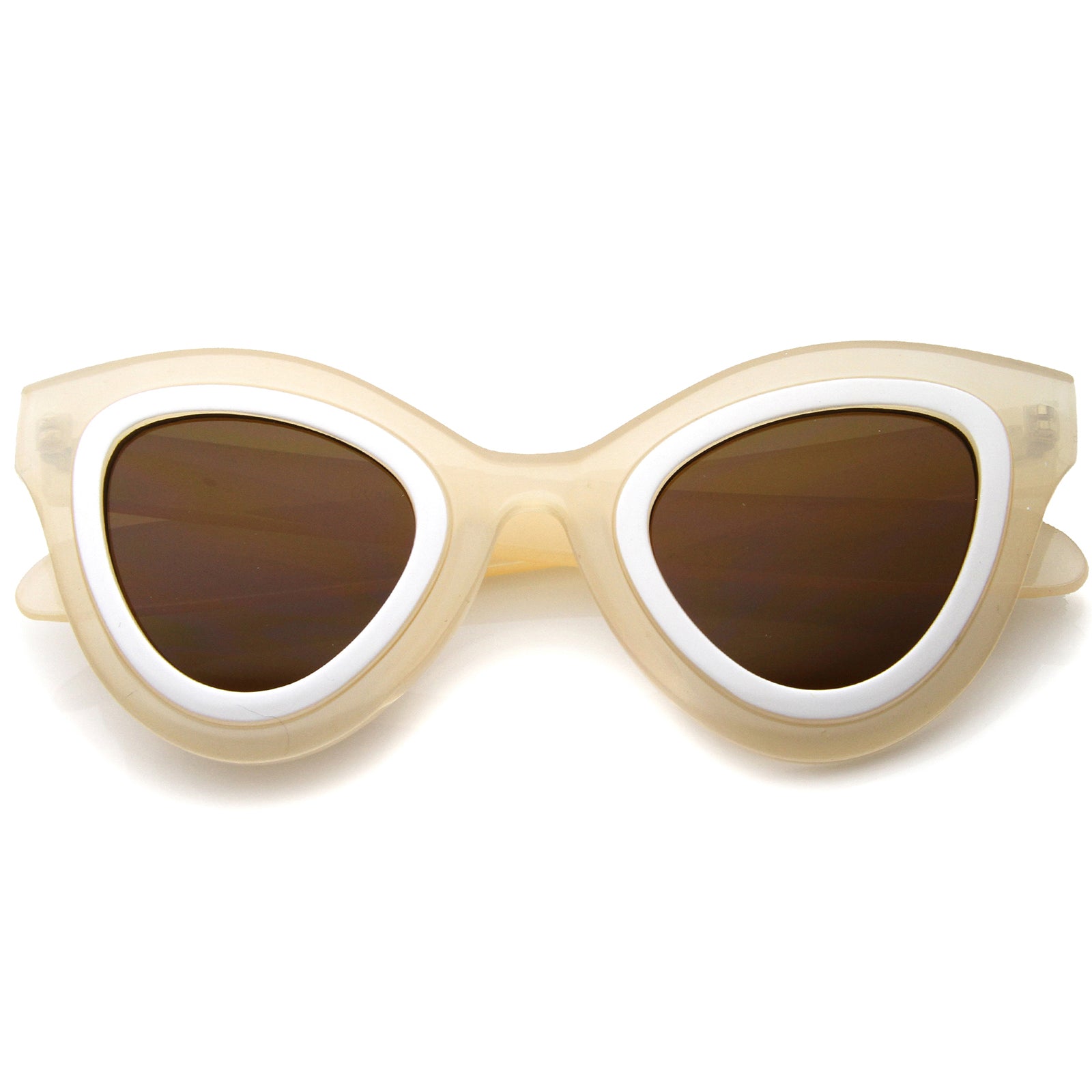 Creme-White / Brown