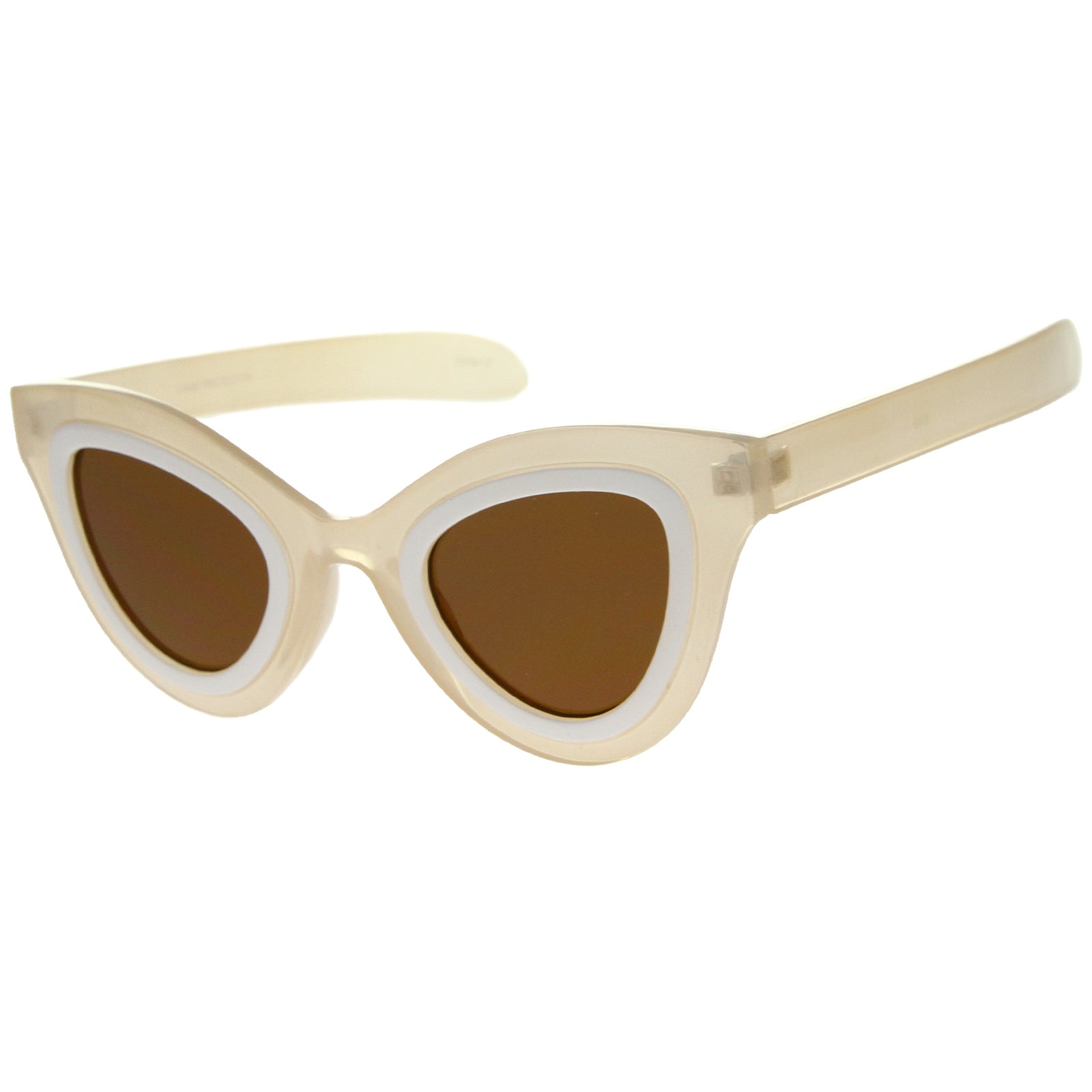 Creme-White / Brown