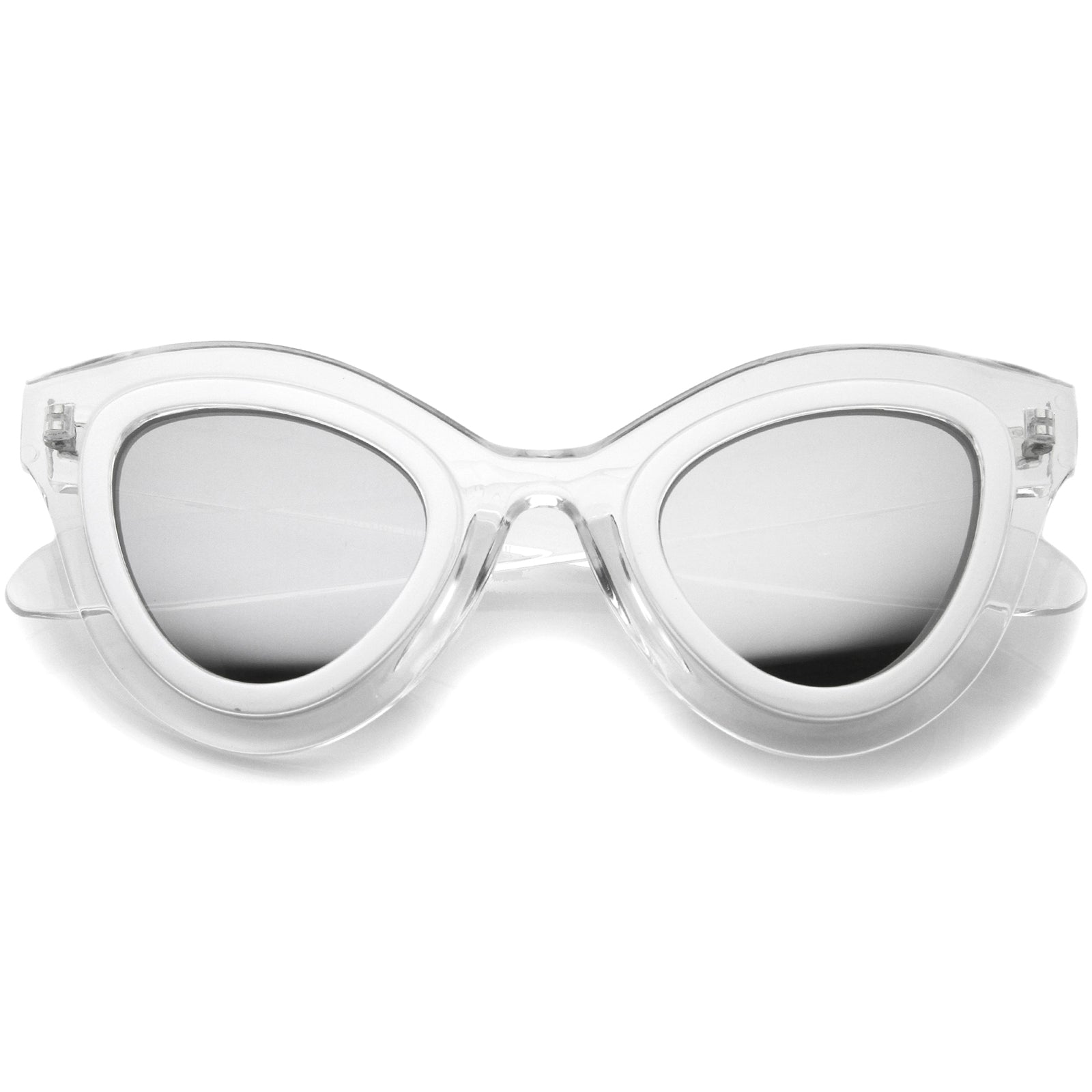 Clear-White / Silver Mirror