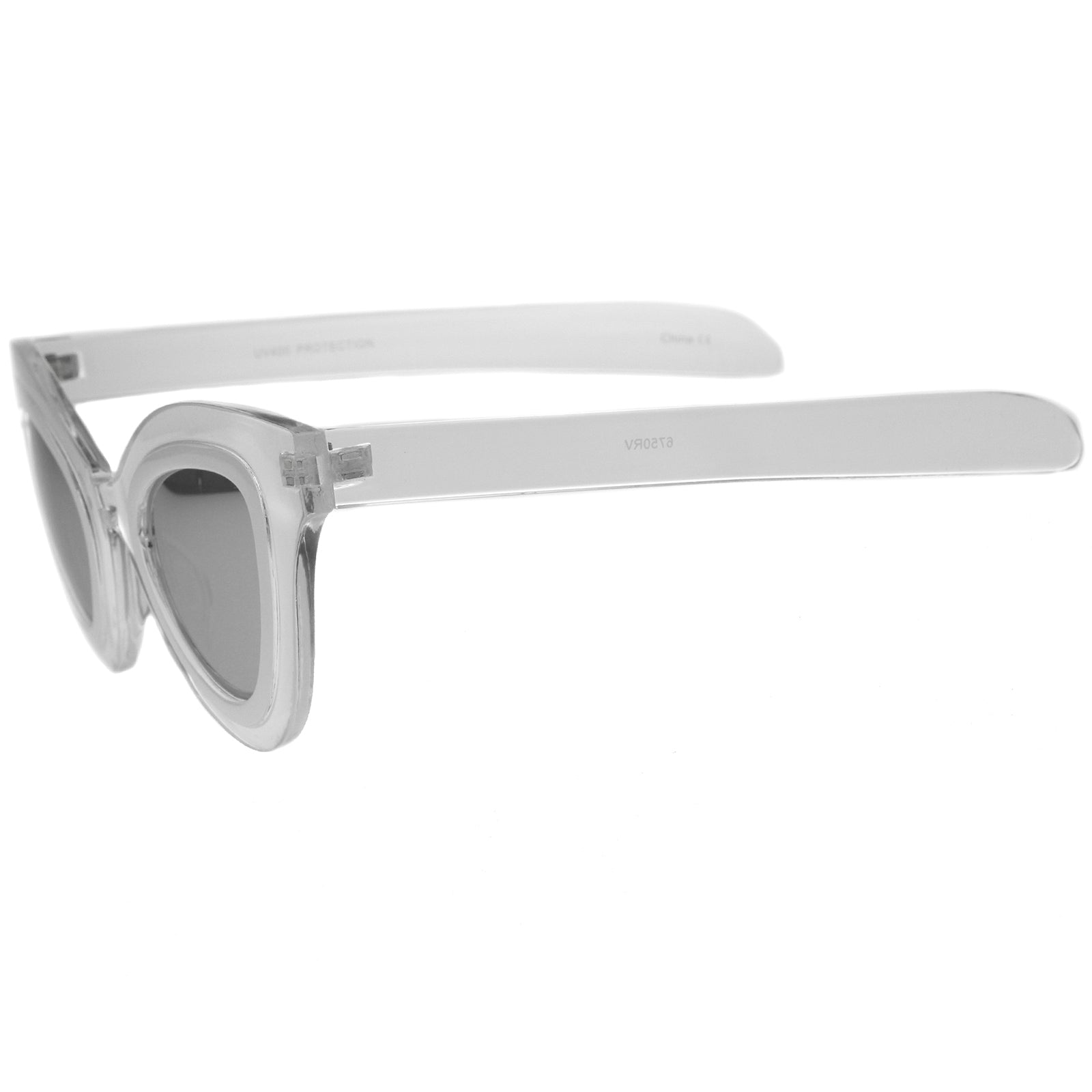 Clear-White / Silver Mirror