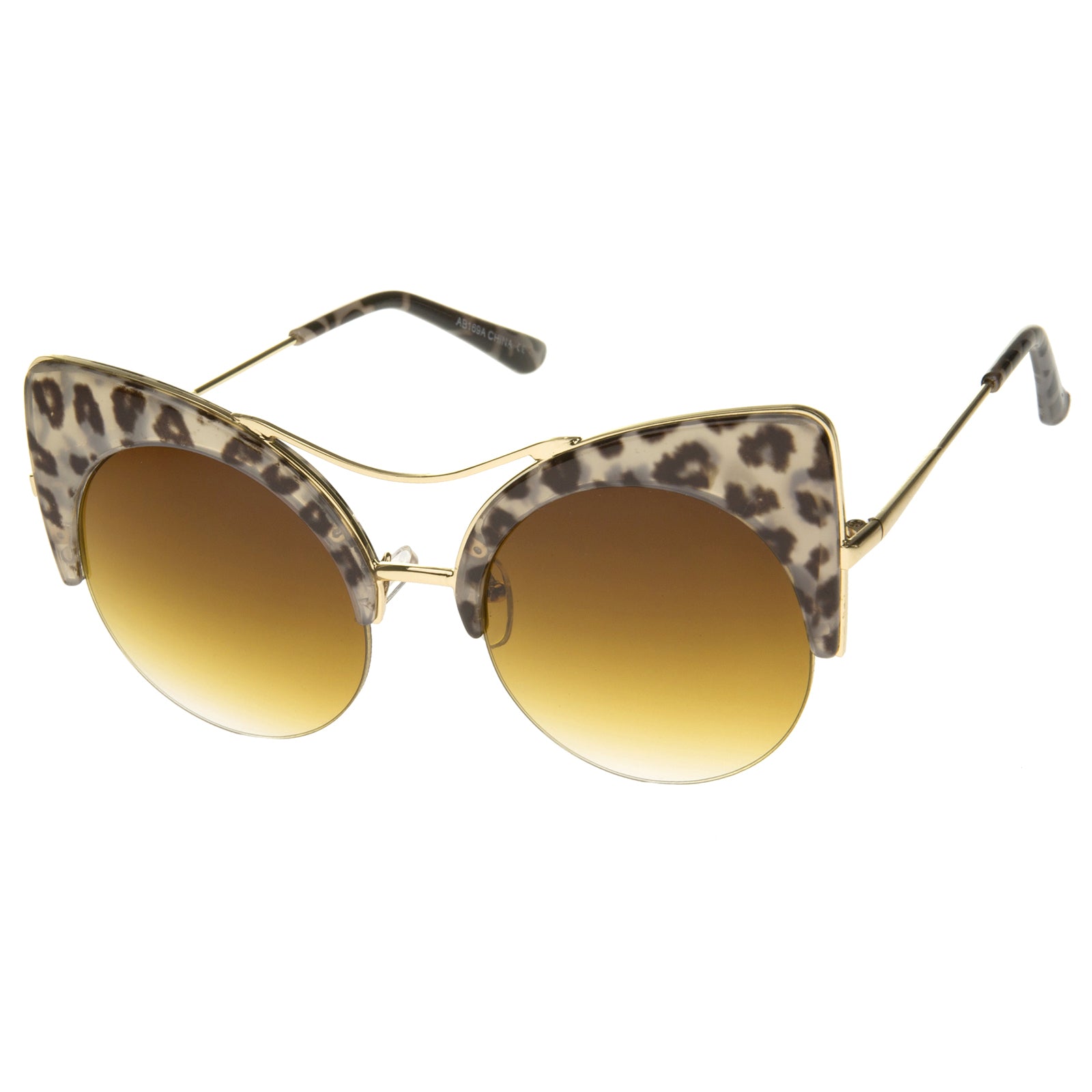 Gray-Leopard / Amber