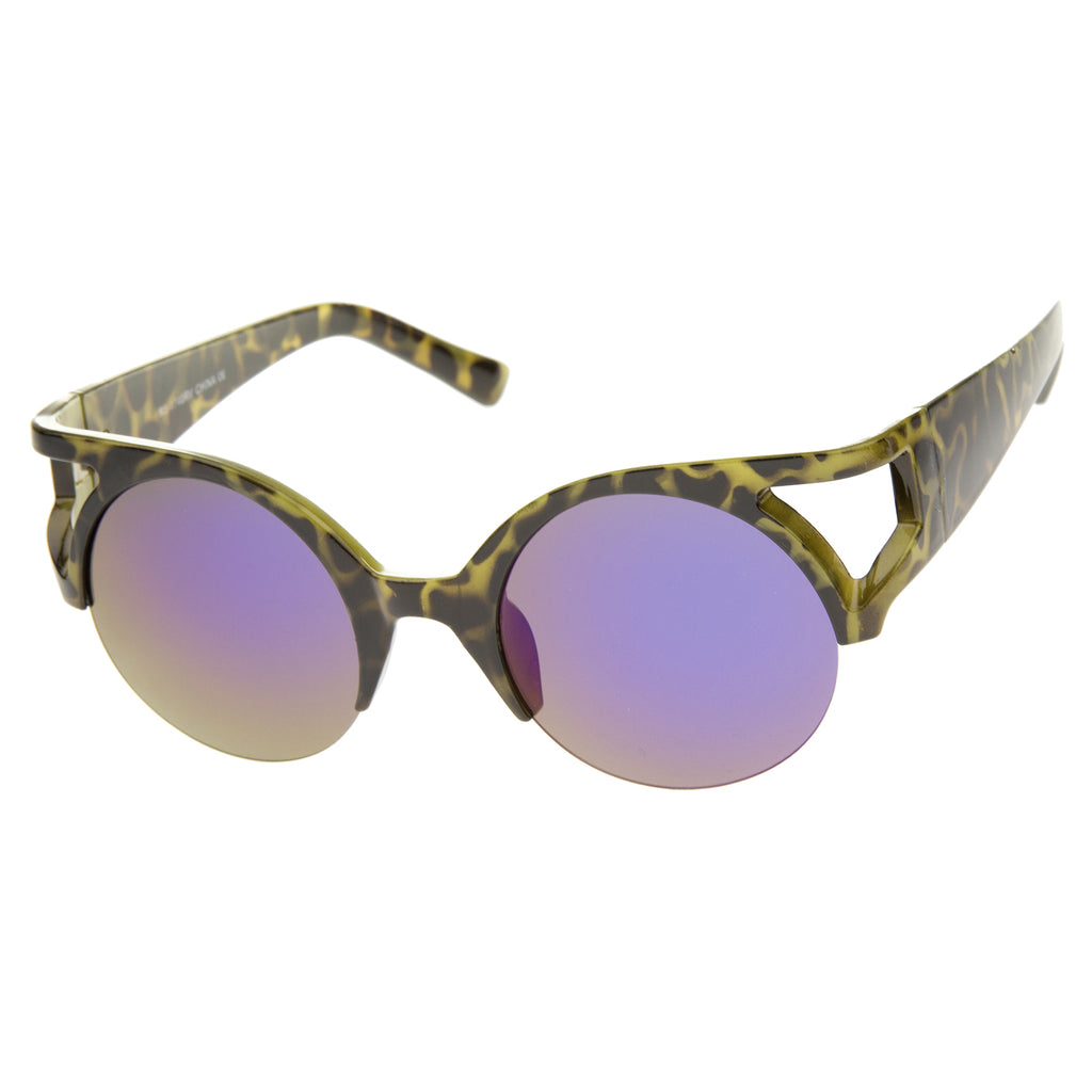 Green-Tortoise / Green-Purple Mirror
