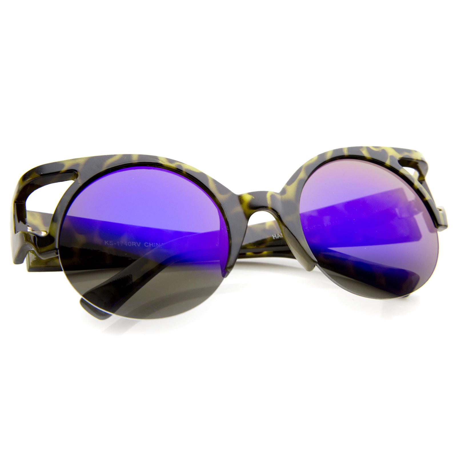 Green-Tortoise / Green-Purple Mirror
