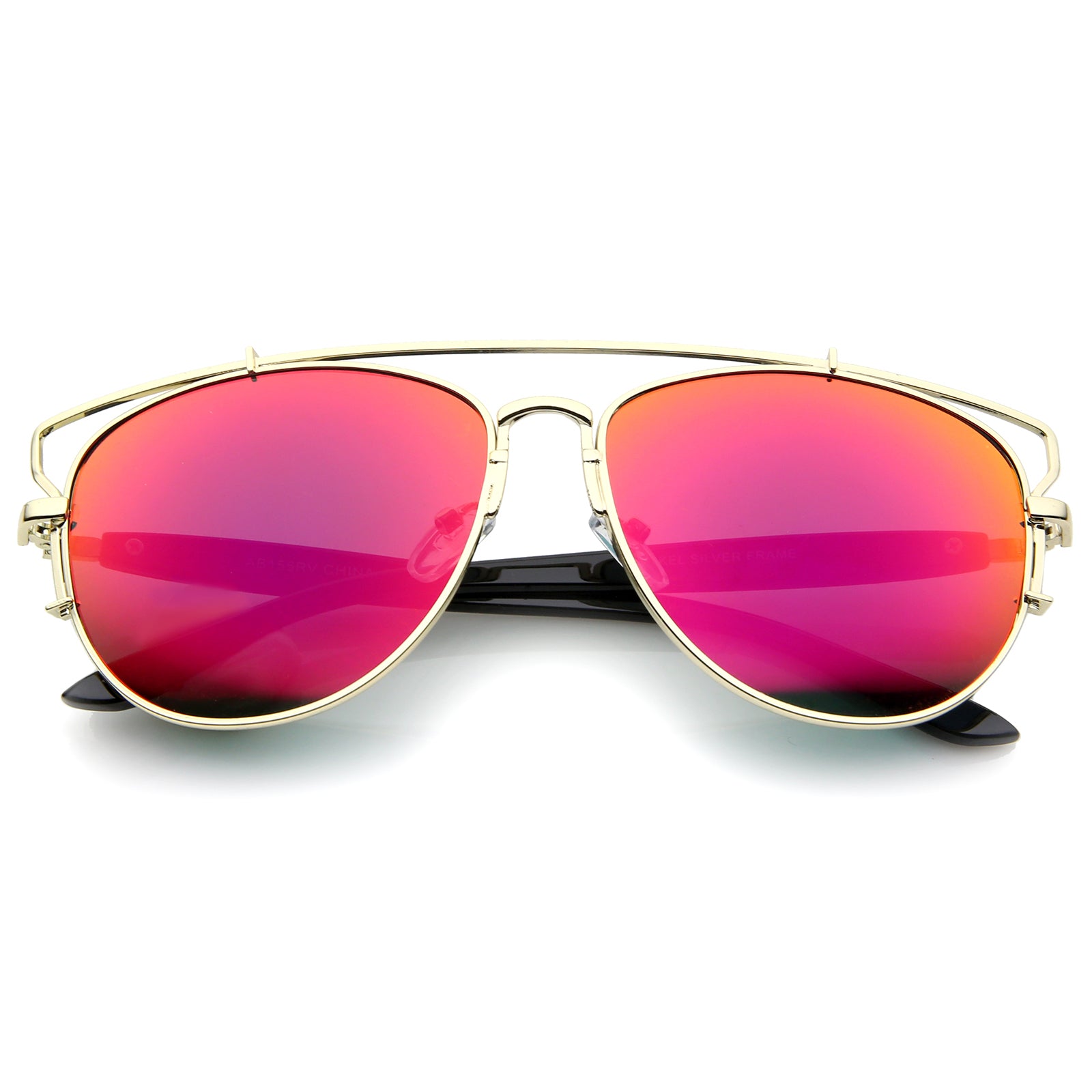 Gold / Magenta Mirror