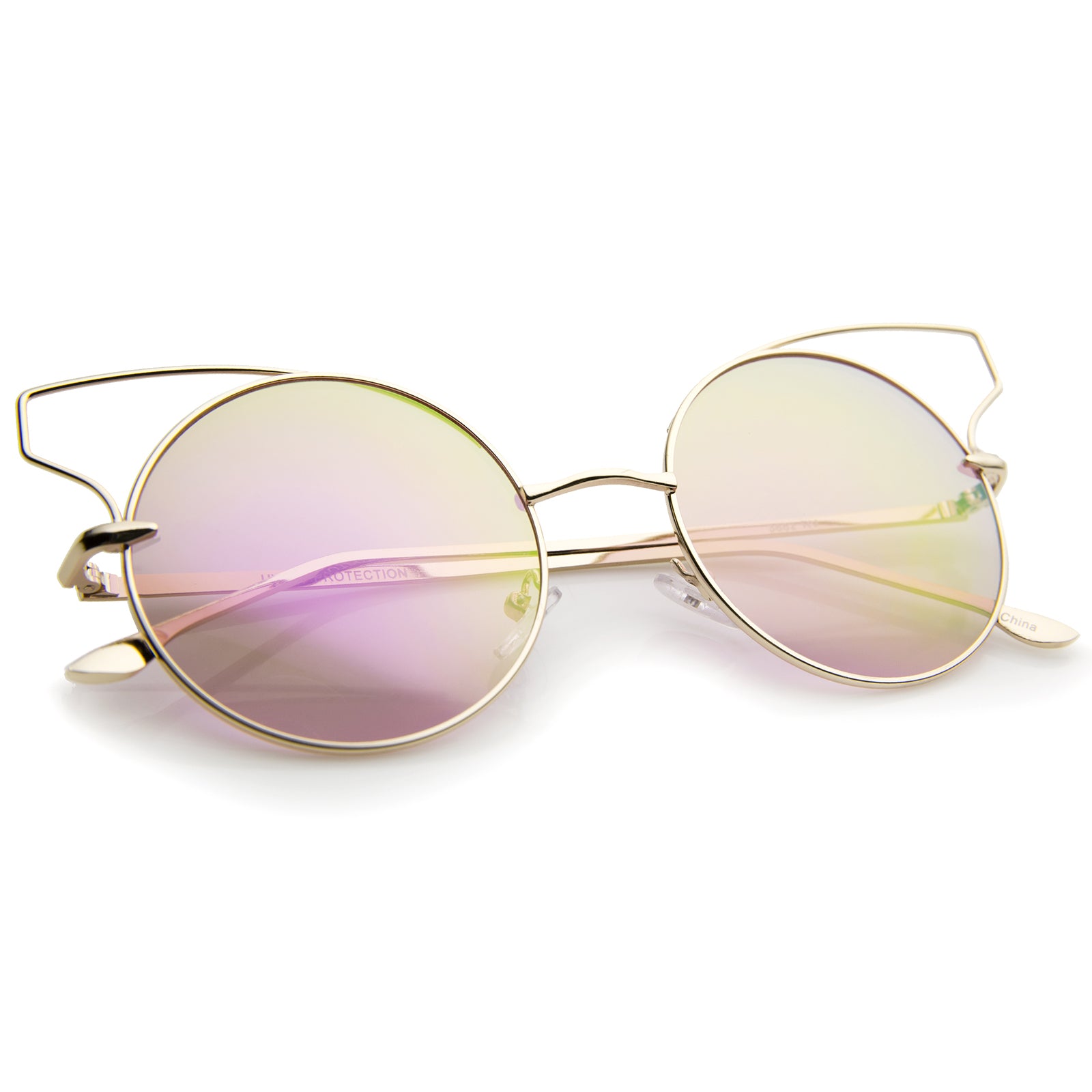 Gold / Pink Mirror