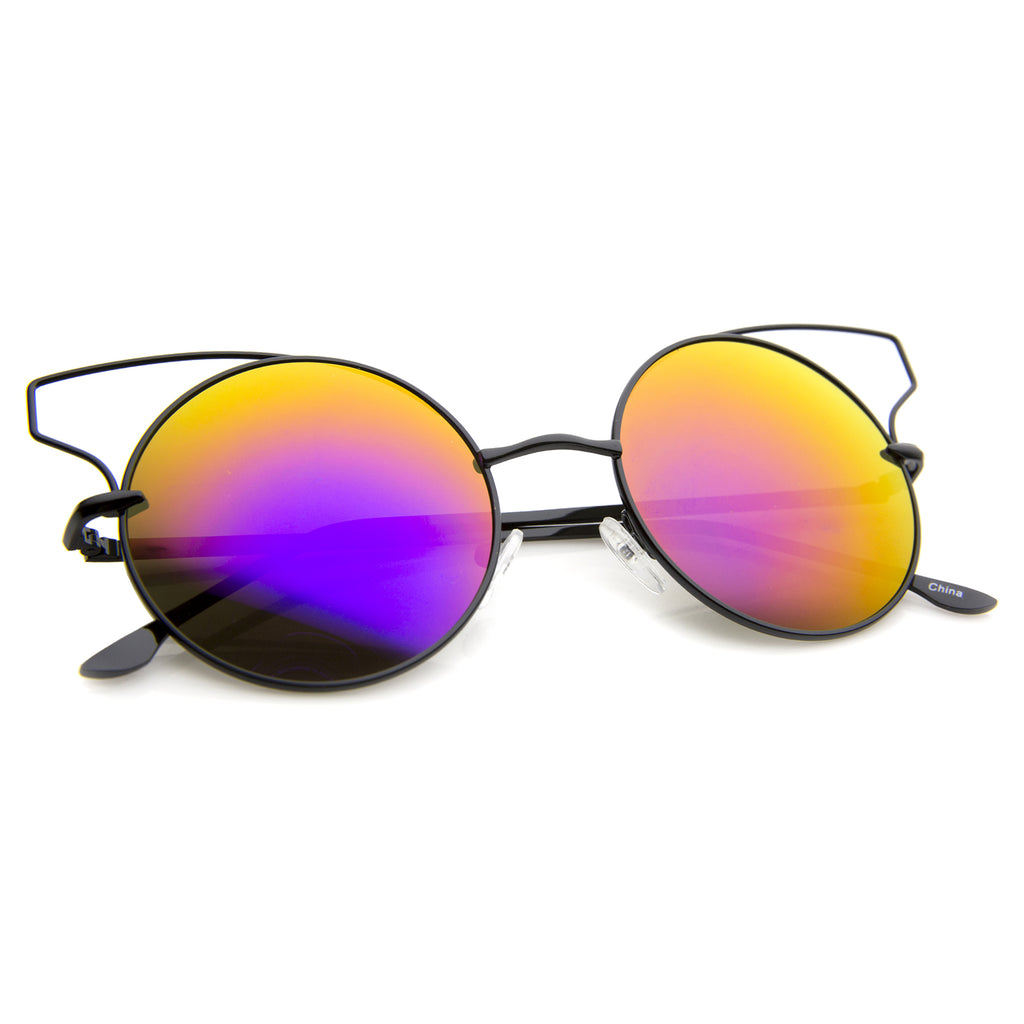 Black / Magenta Mirror