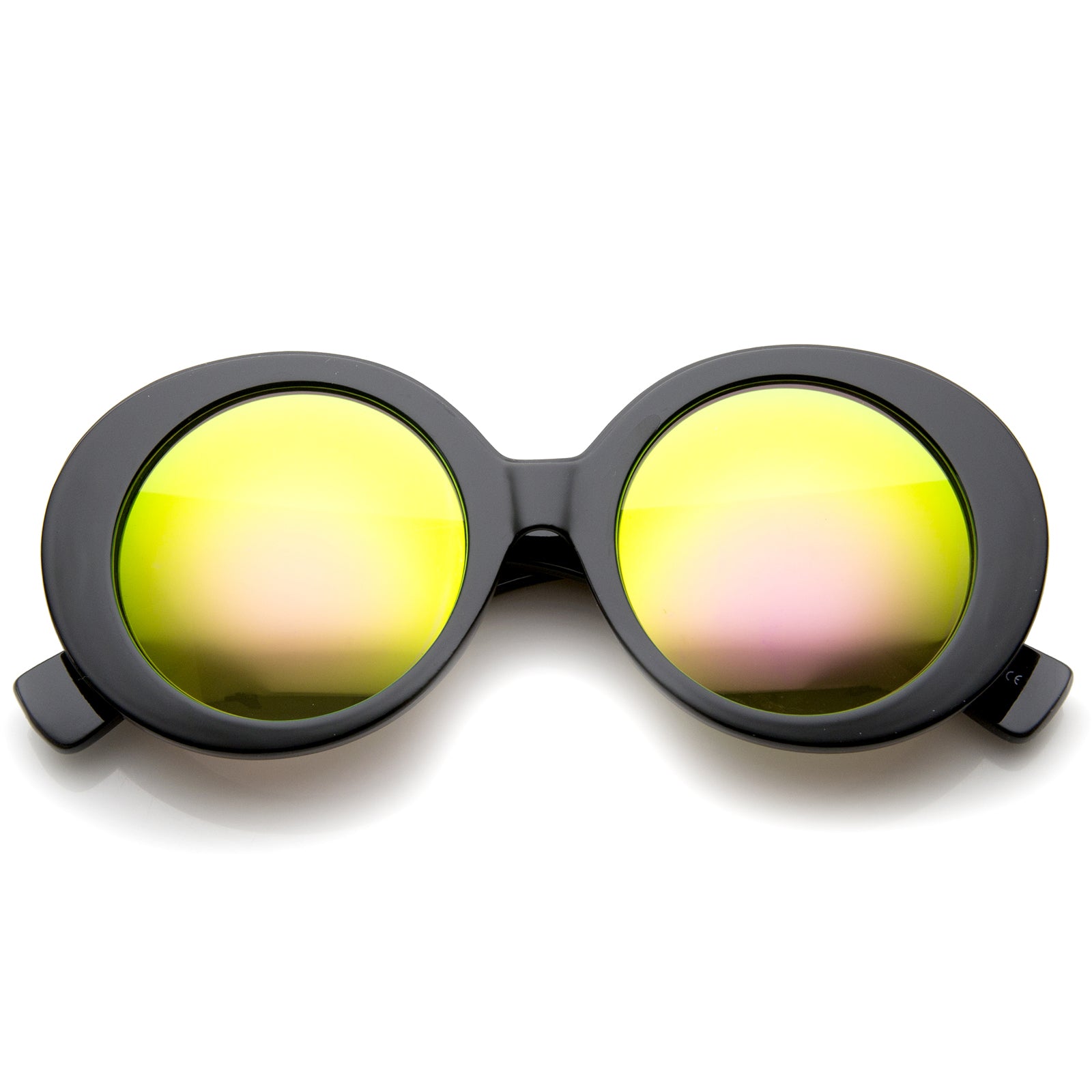 Black / Pink-Green Mirror