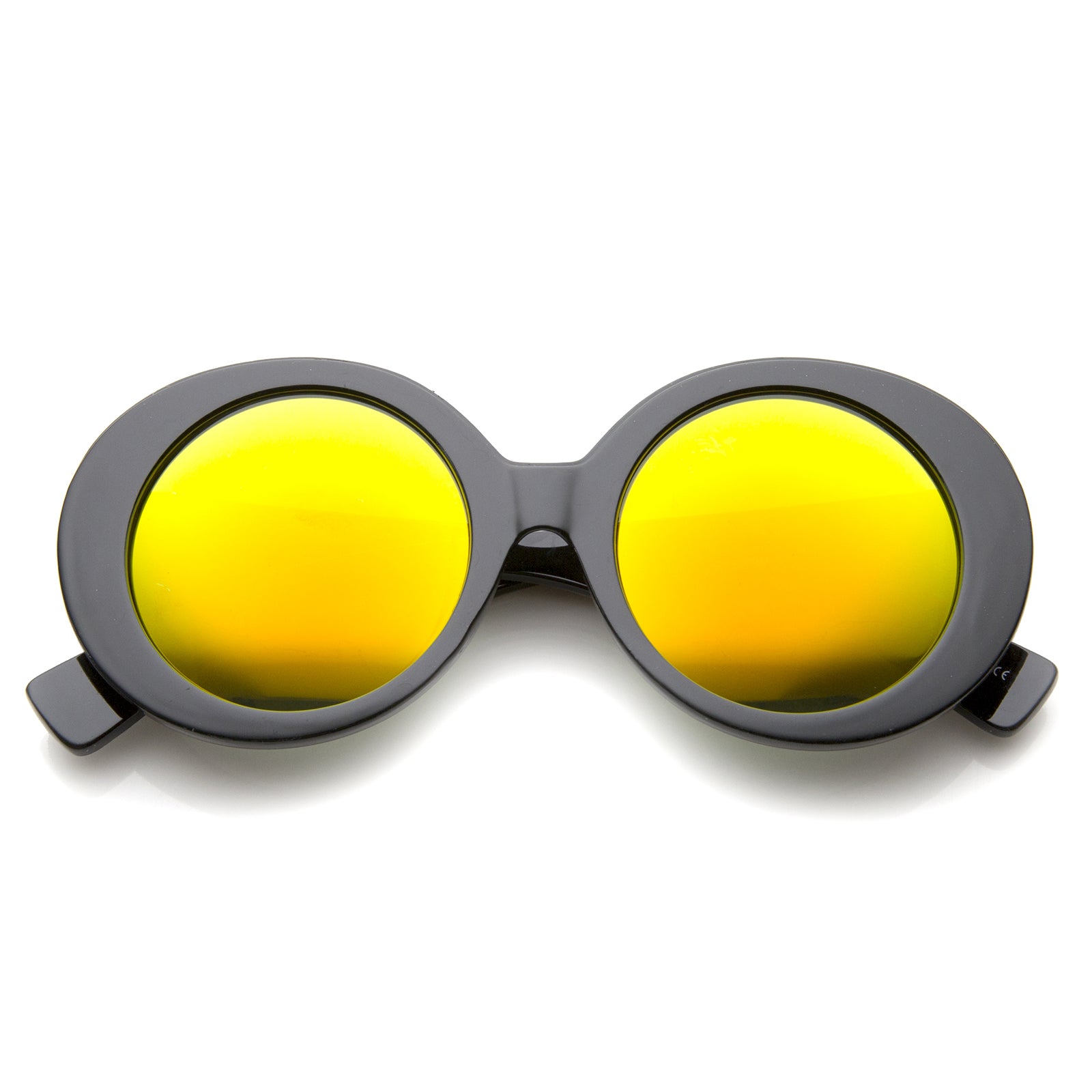 Black / Orange-Yellow Mirror