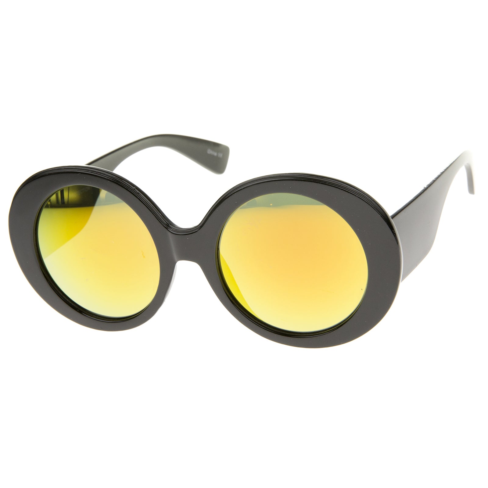 Black / Orange-Yellow Mirror