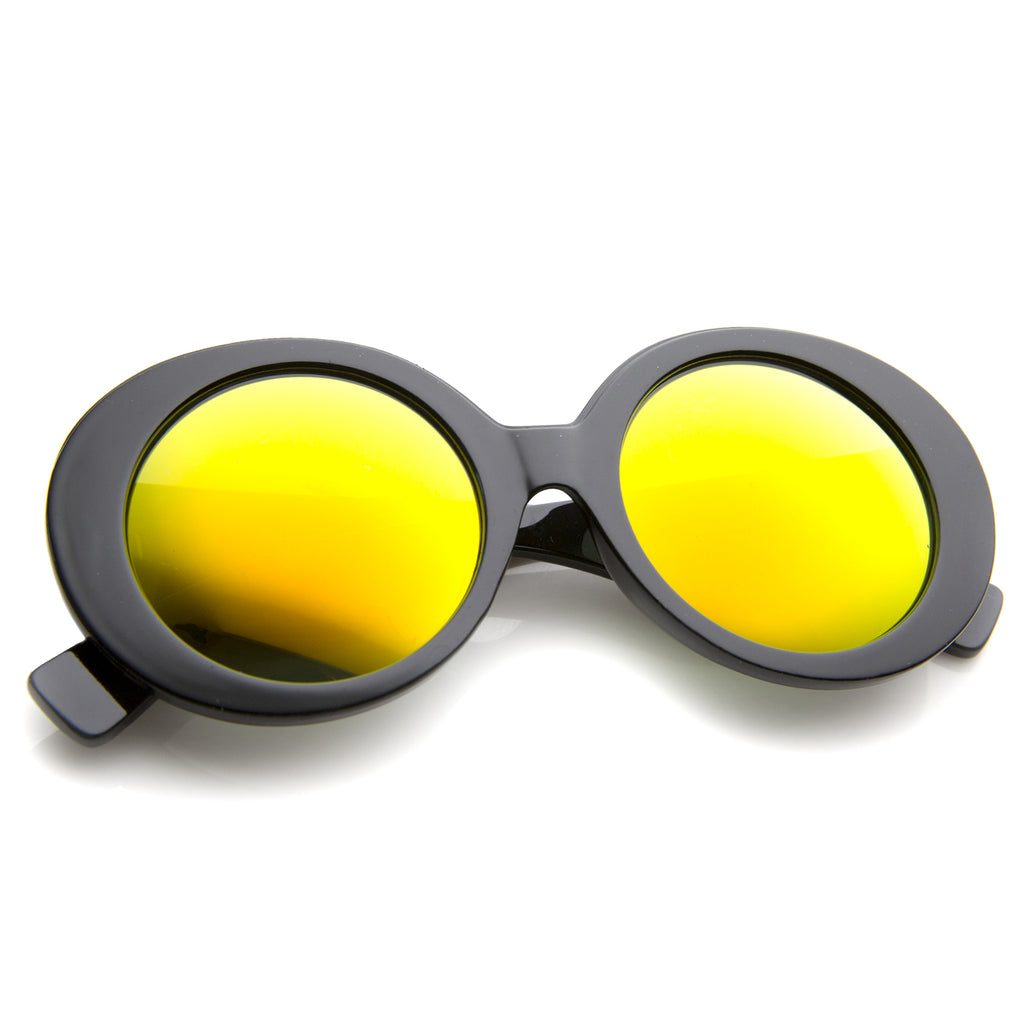 Black / Orange-Yellow Mirror