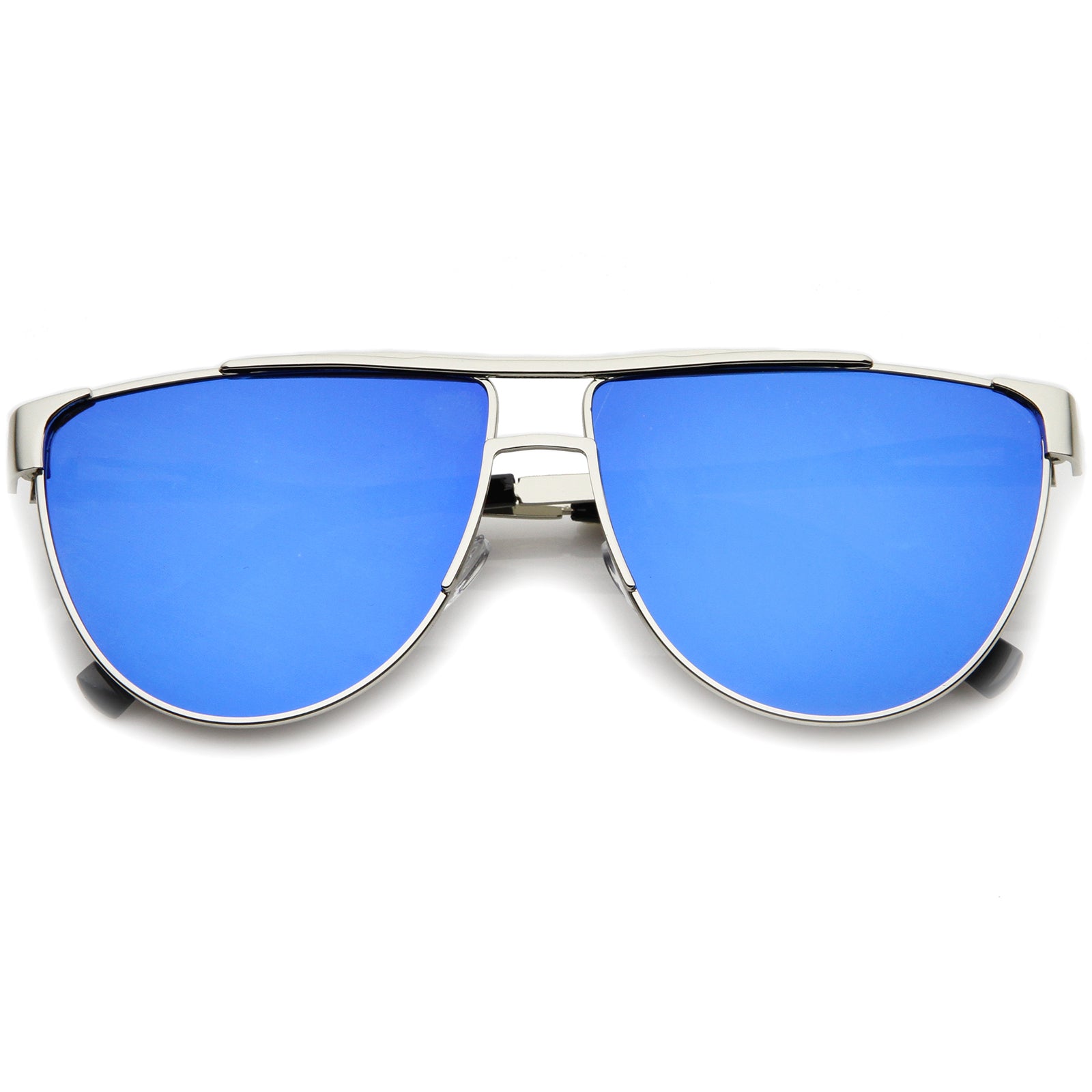 Silver/ Blue Mirror