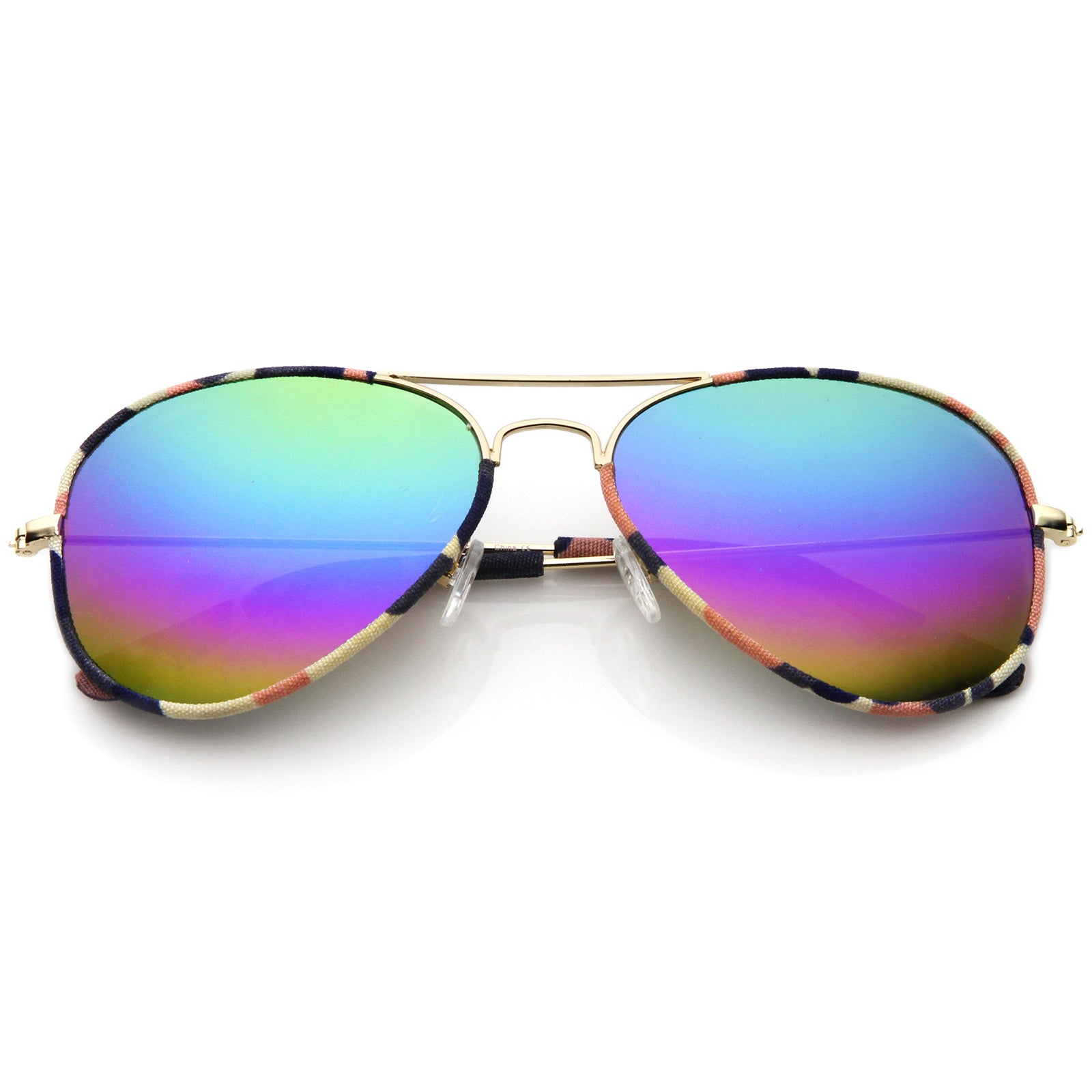 Gold-Pink-Camo / Rainbow Mirror