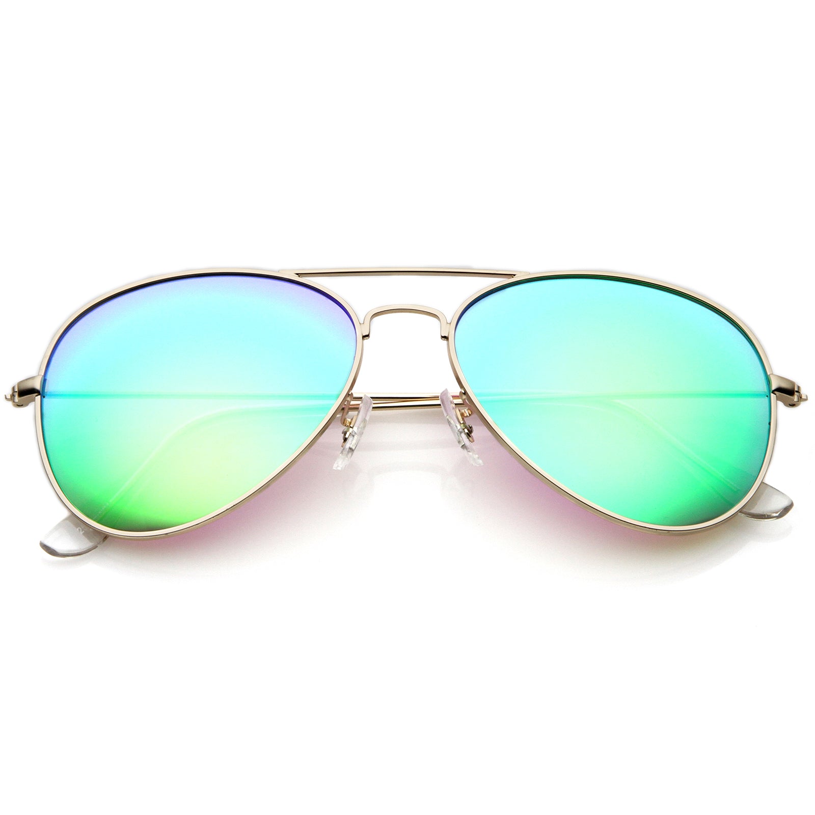 Gold / Green Mirror