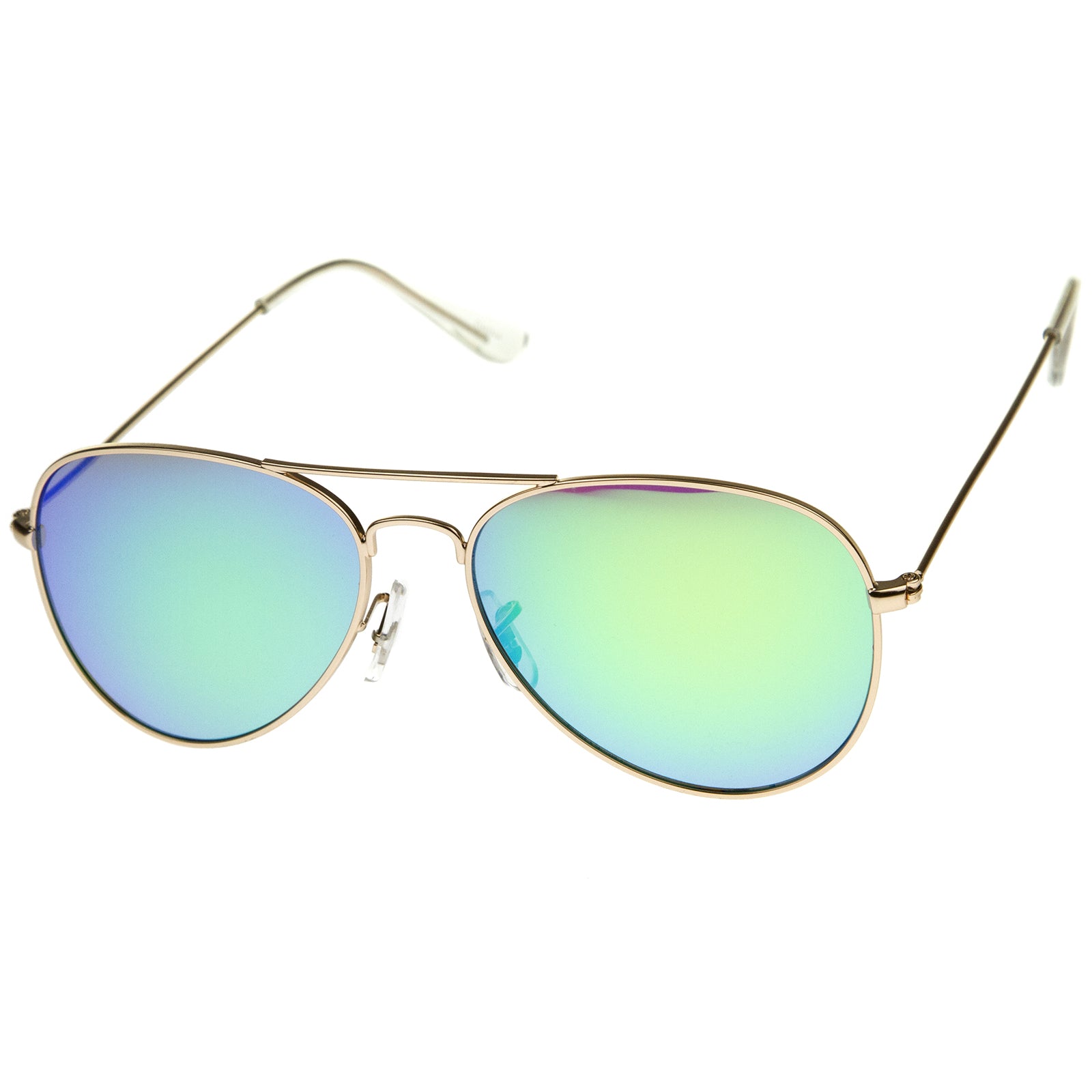 Gold / Green Mirror
