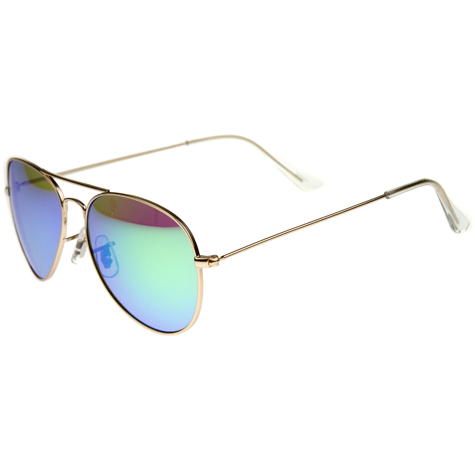 Gold / Green Mirror