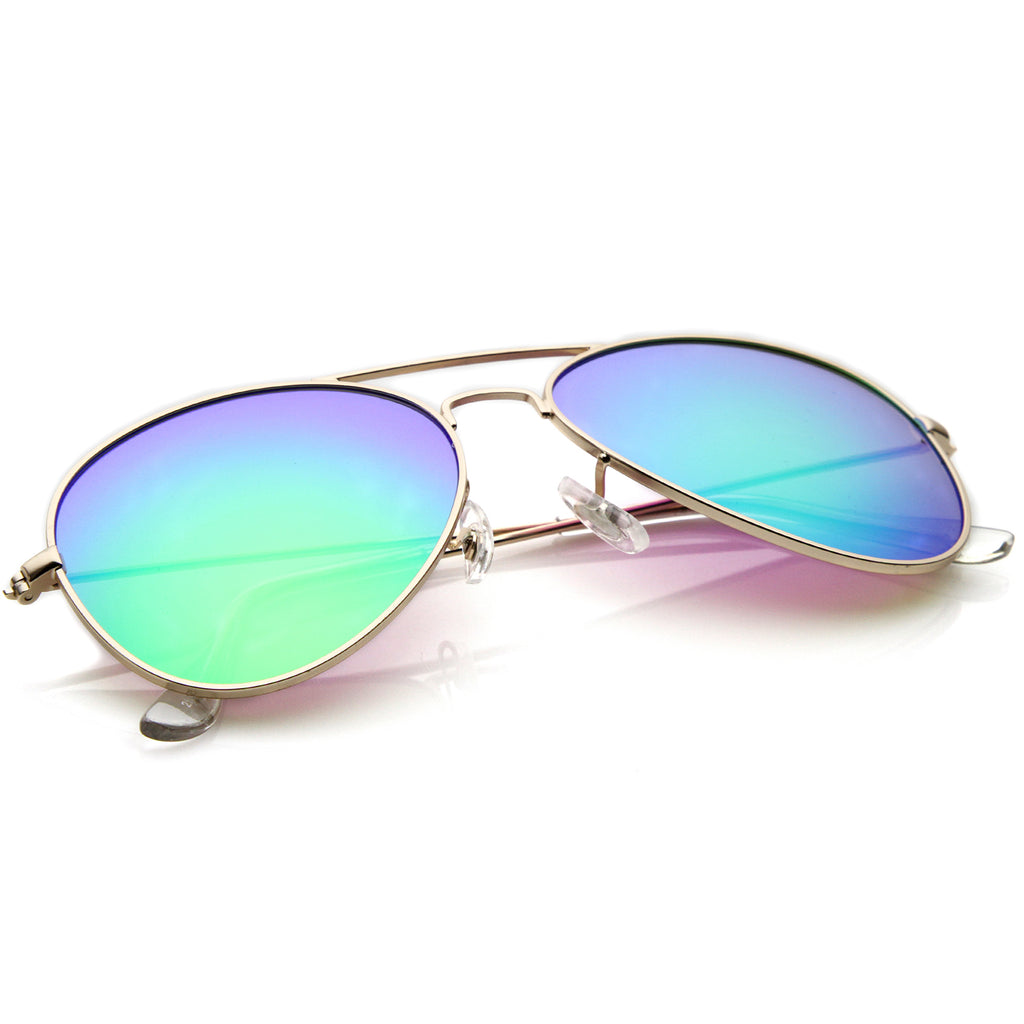 Gold / Green Mirror