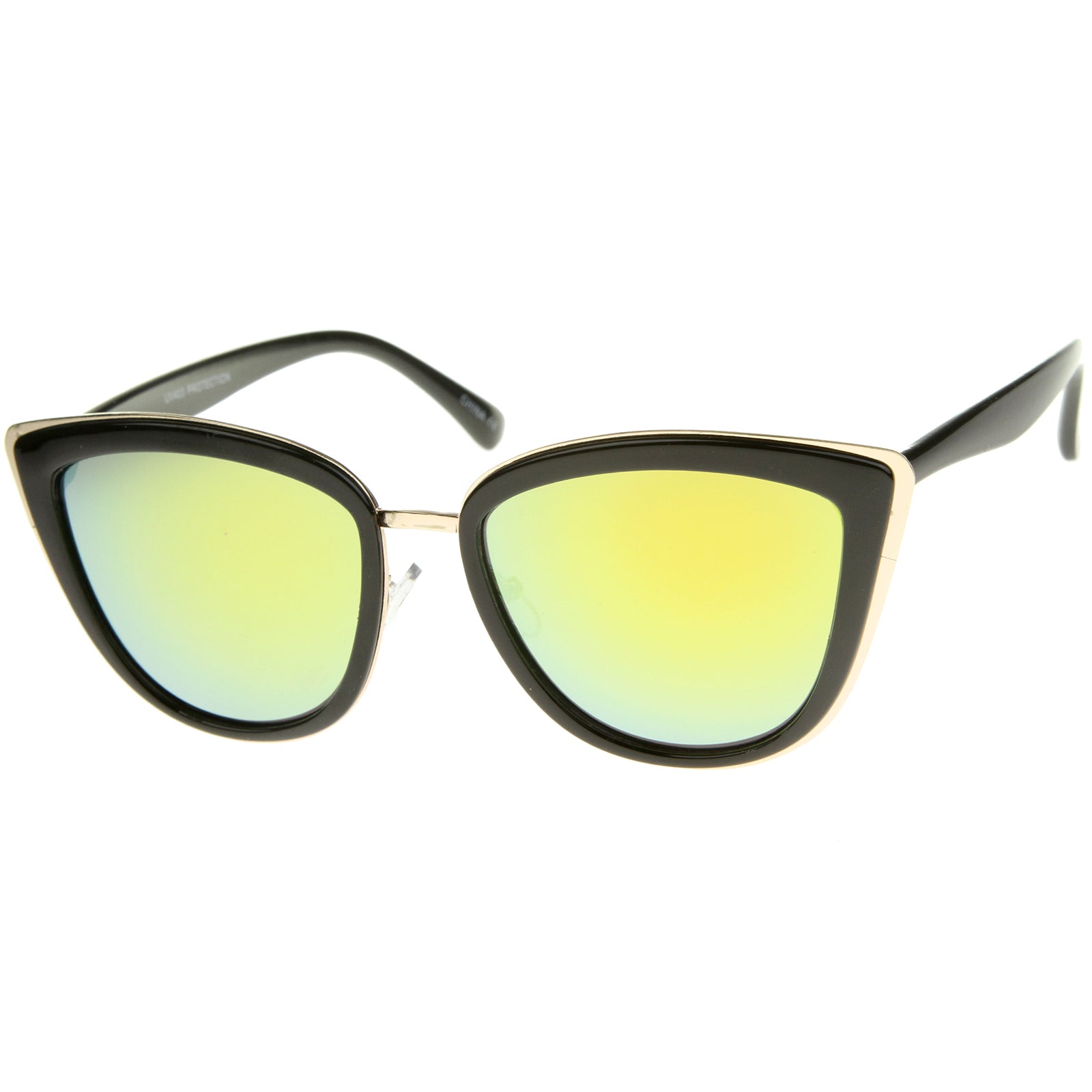 Black-Gold / Yellow Mirror