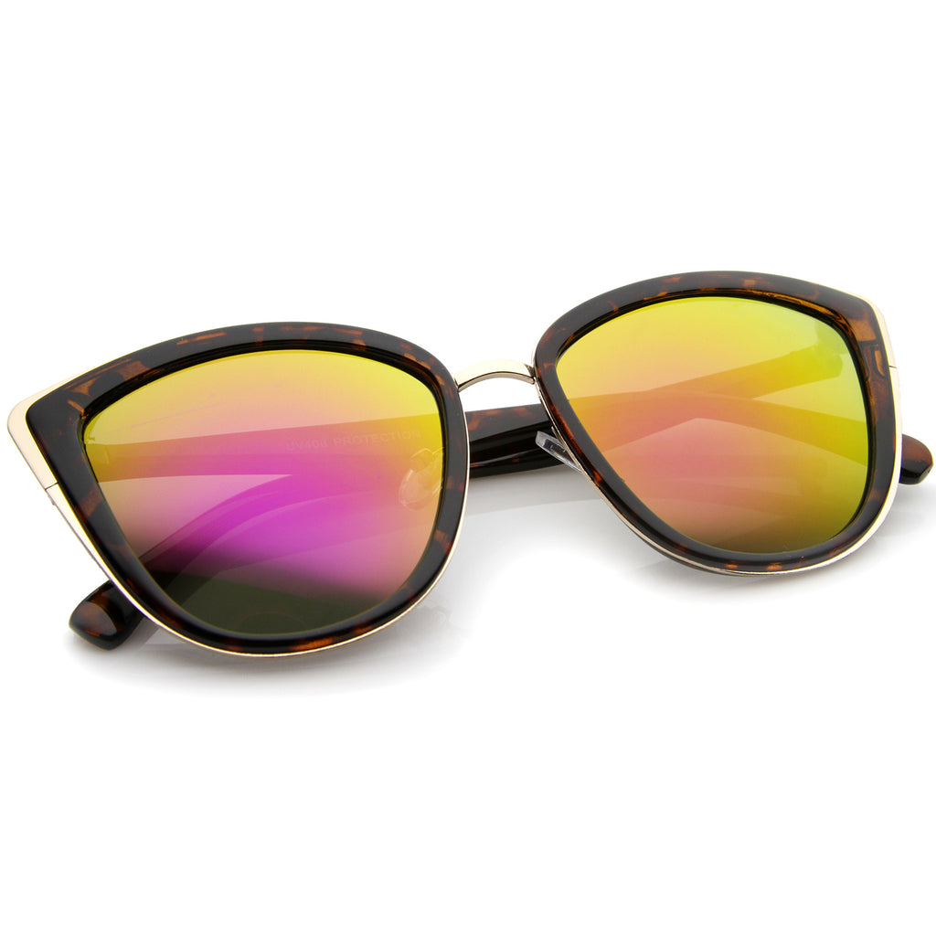 Tortoise-Gold / Pink Mirror