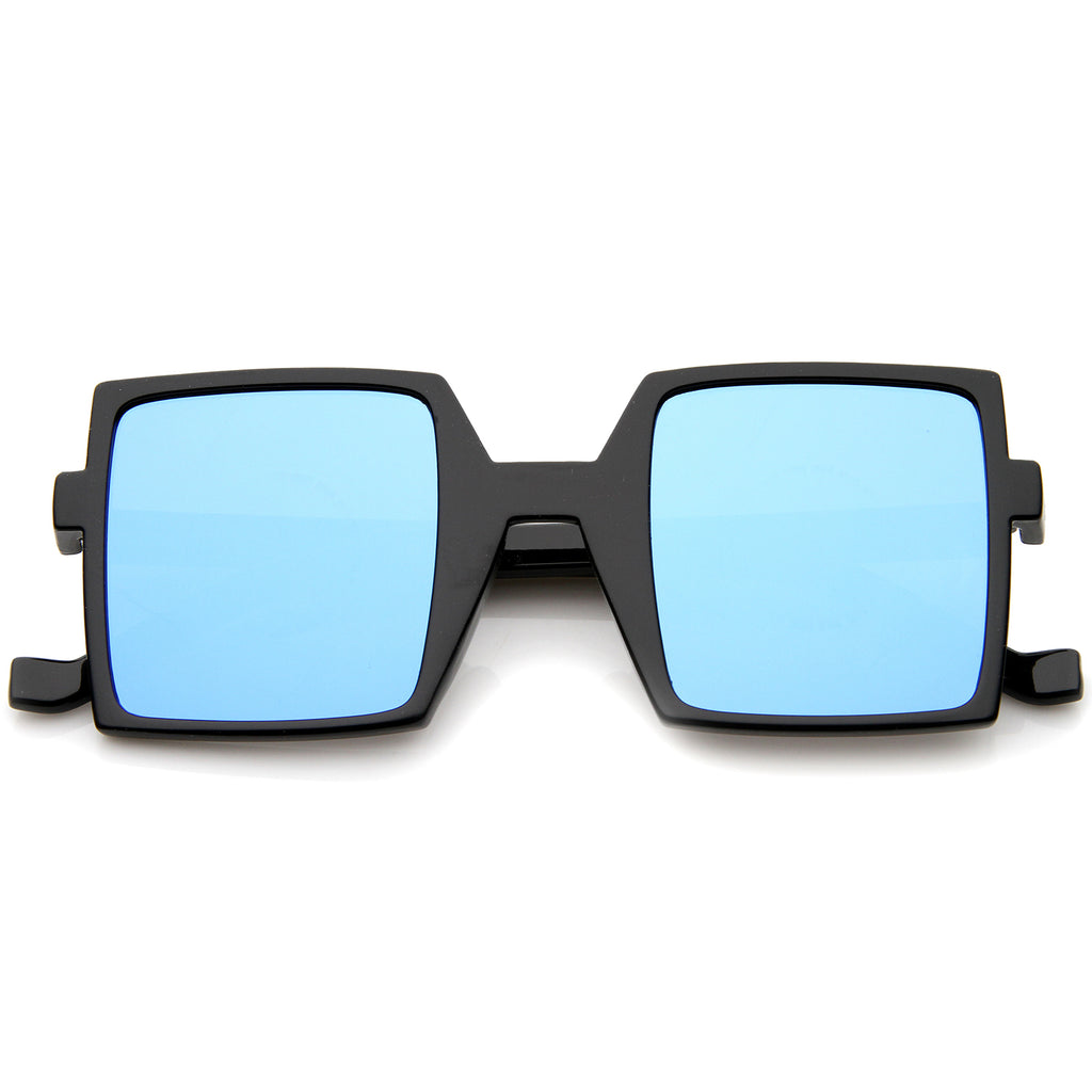Black / Blue Mirror