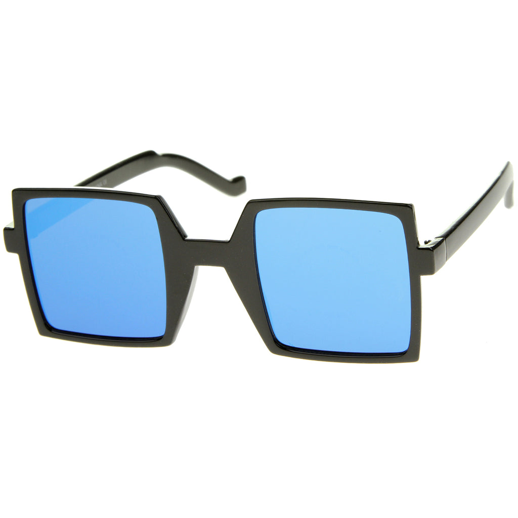 Black / Blue Mirror