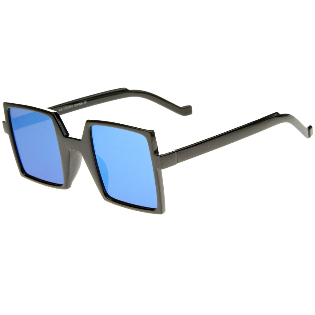 Black / Blue Mirror