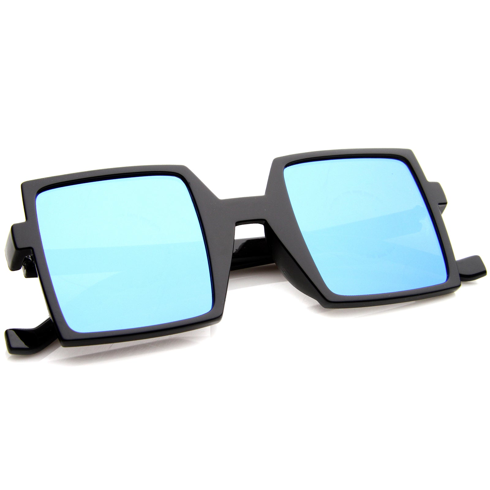 Black / Blue Mirror