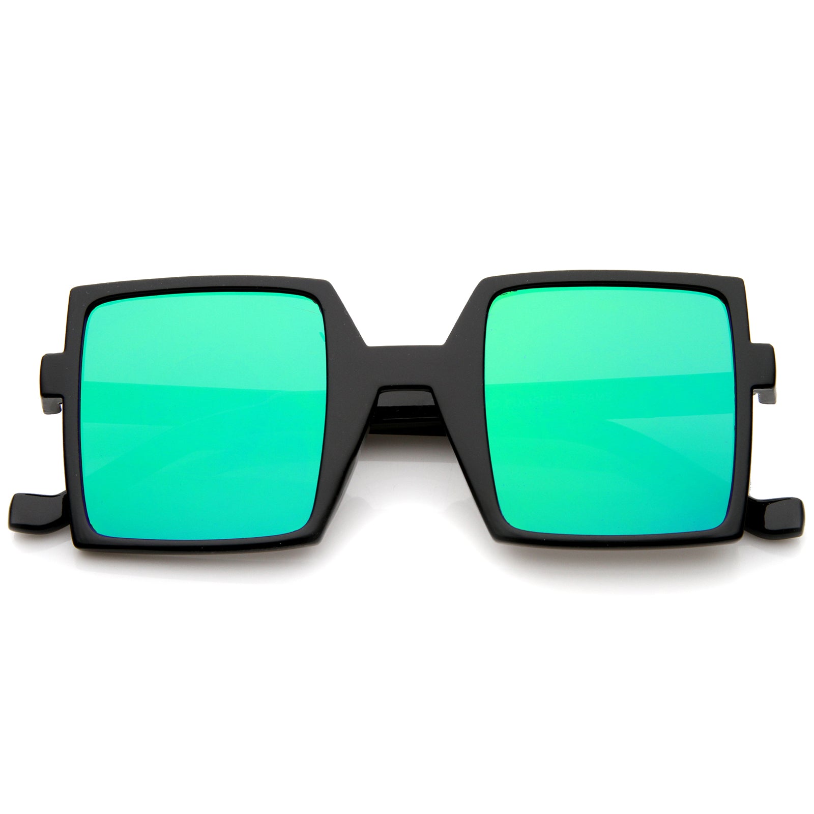 Black / Green Mirror