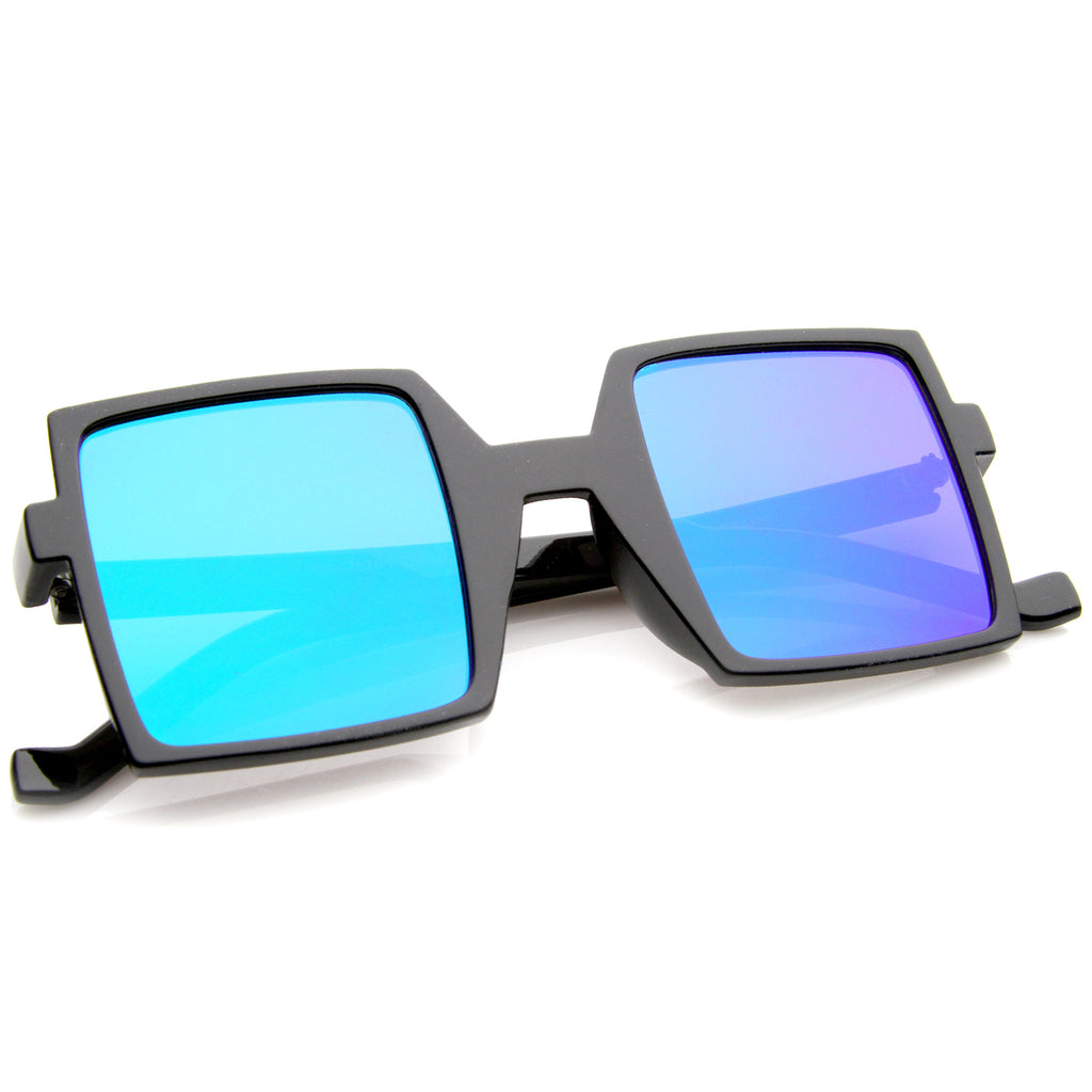 Black / Green Mirror