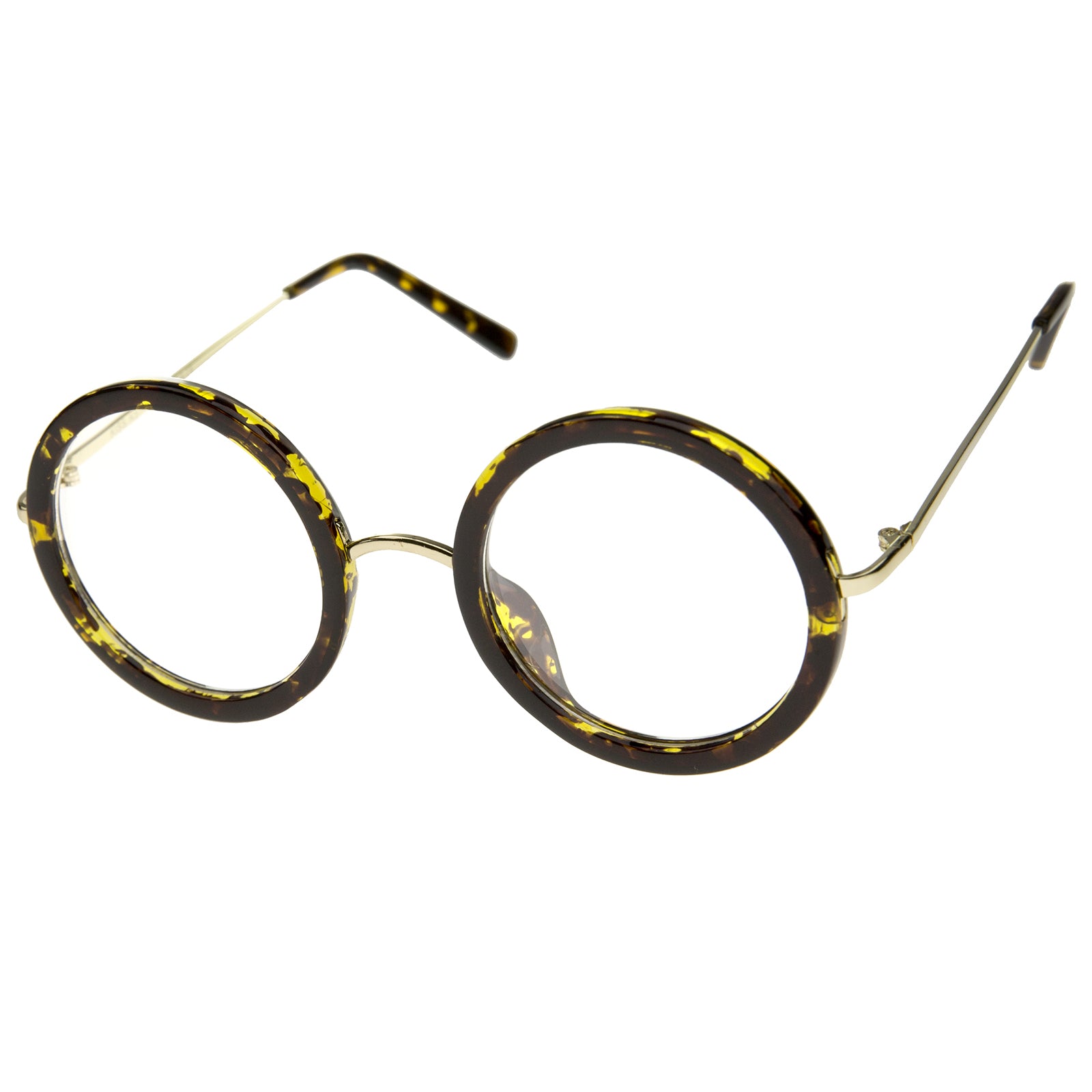 Yellow-Tortoise / Clear