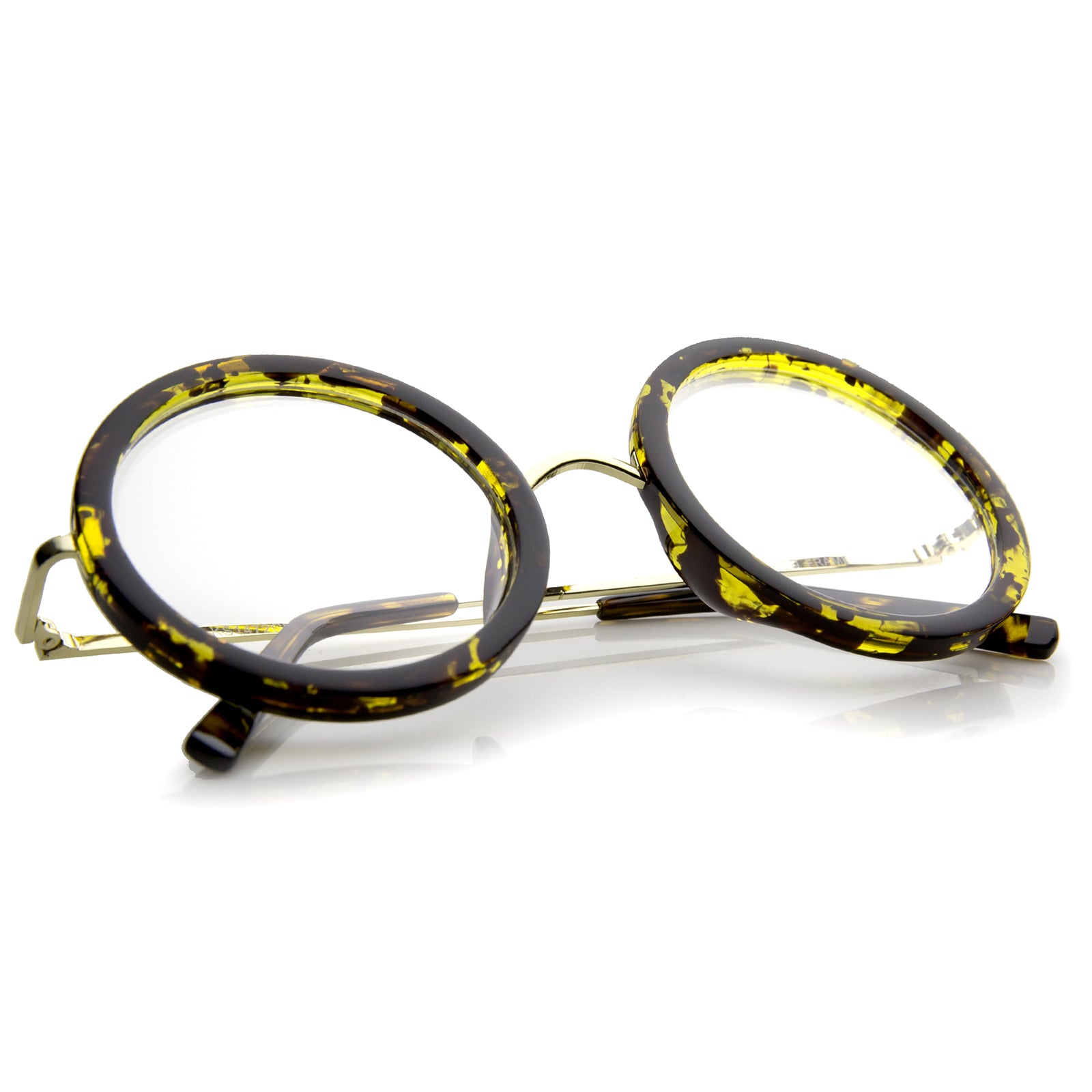 Yellow-Tortoise / Clear