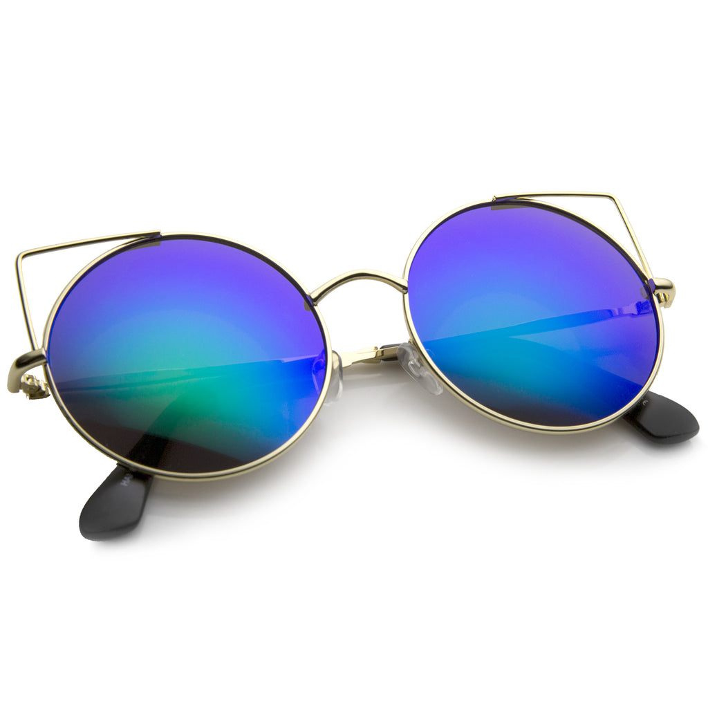Gold / Green Mirror