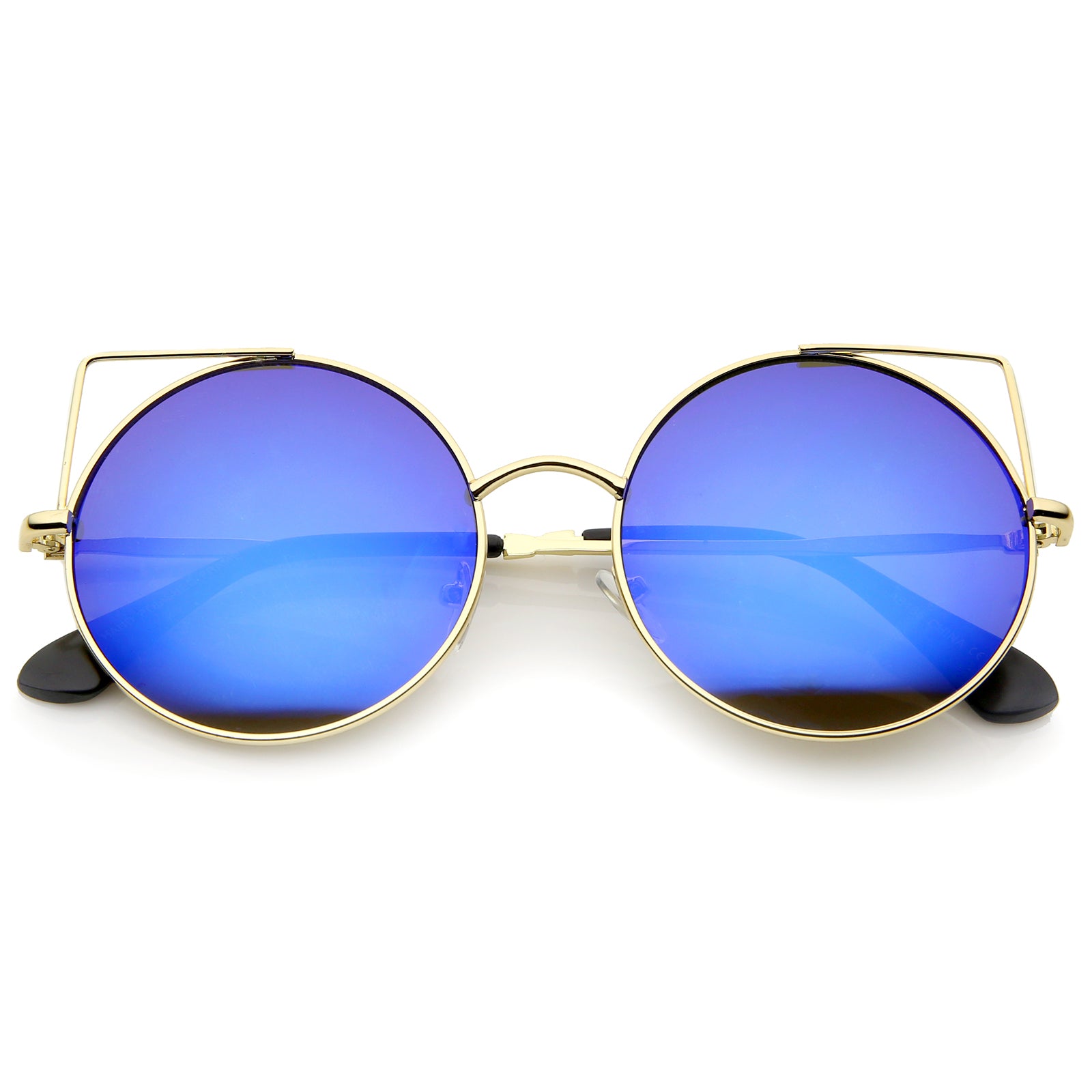 Gold / Blue Mirror