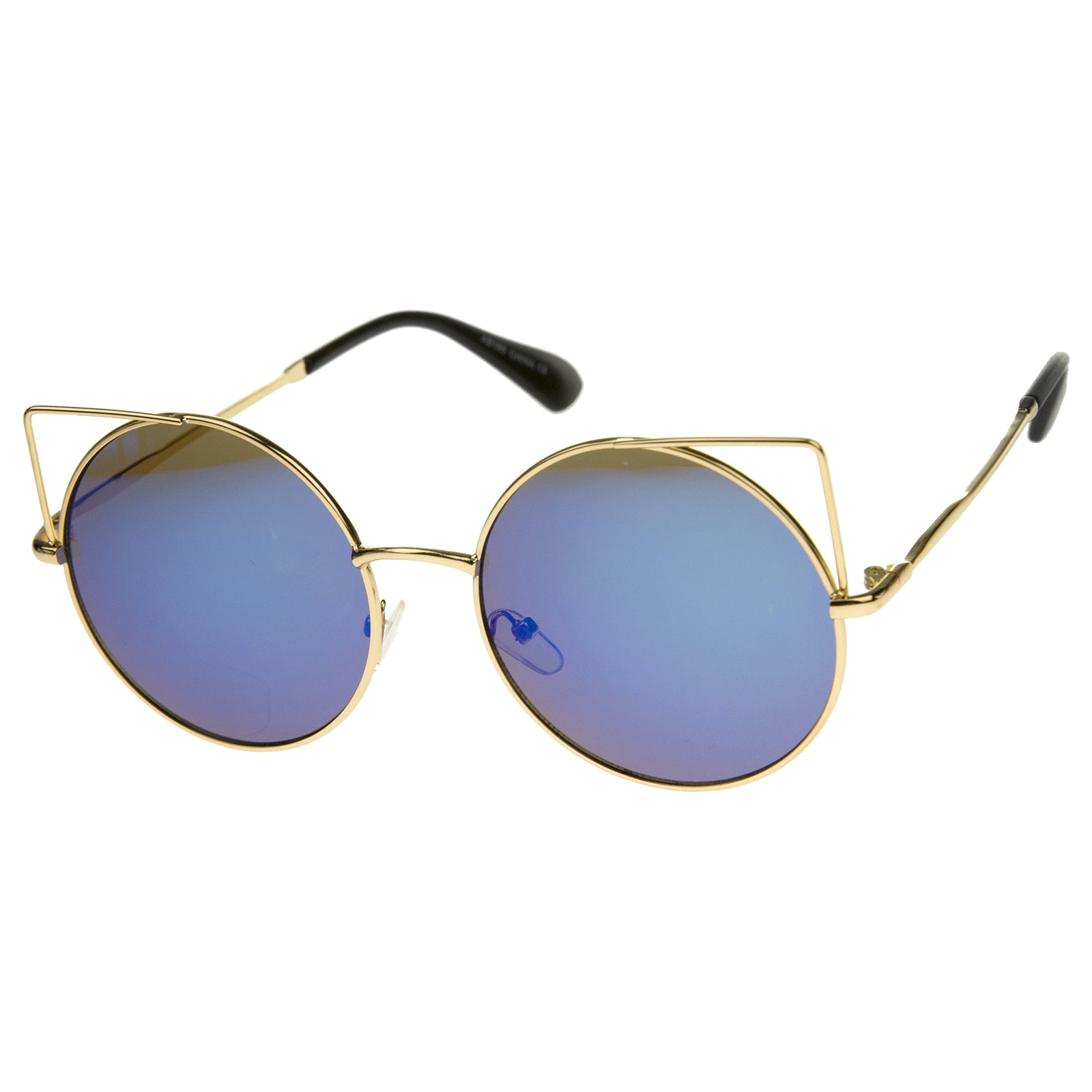 Gold / Blue Mirror