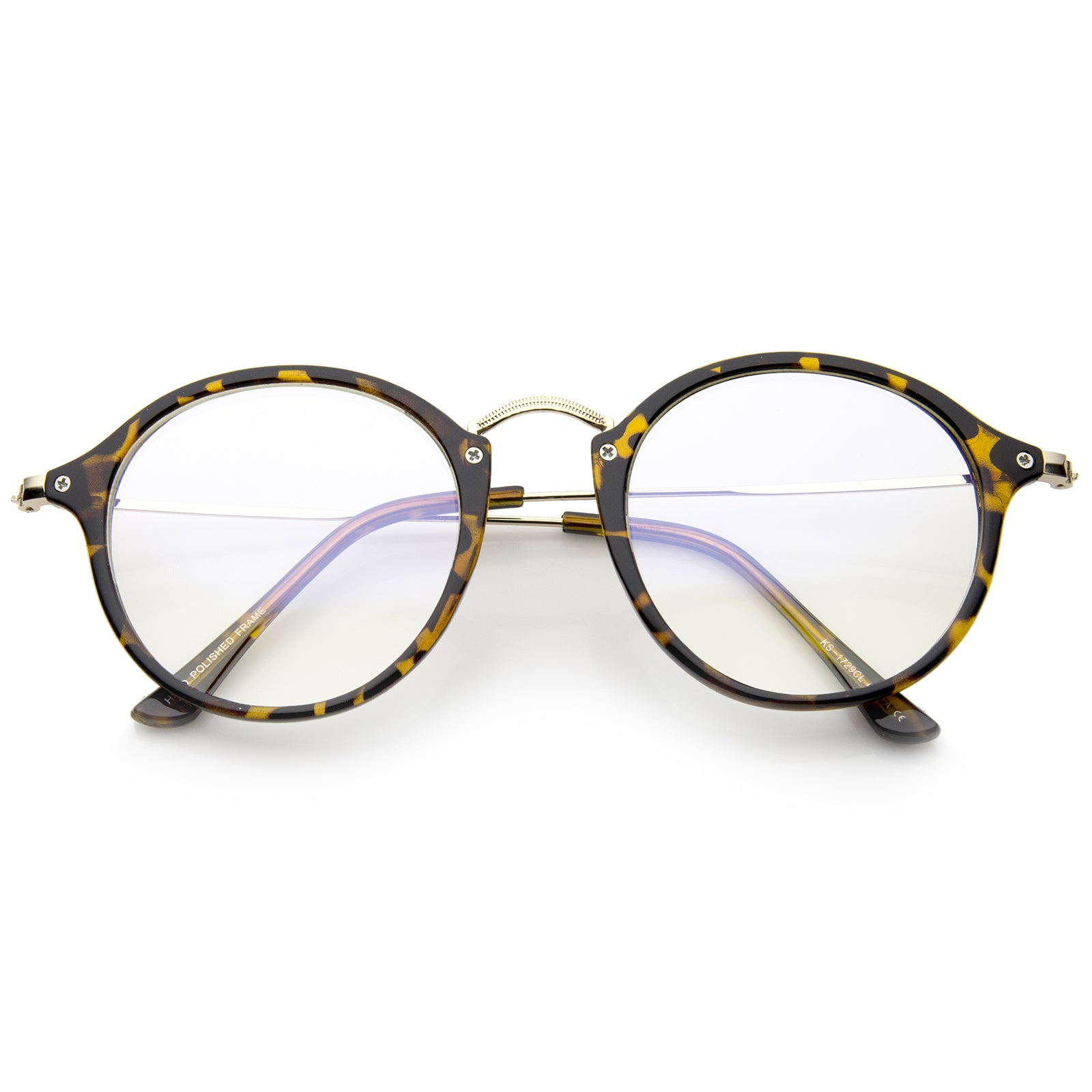 Tortoise-Gold / Clear