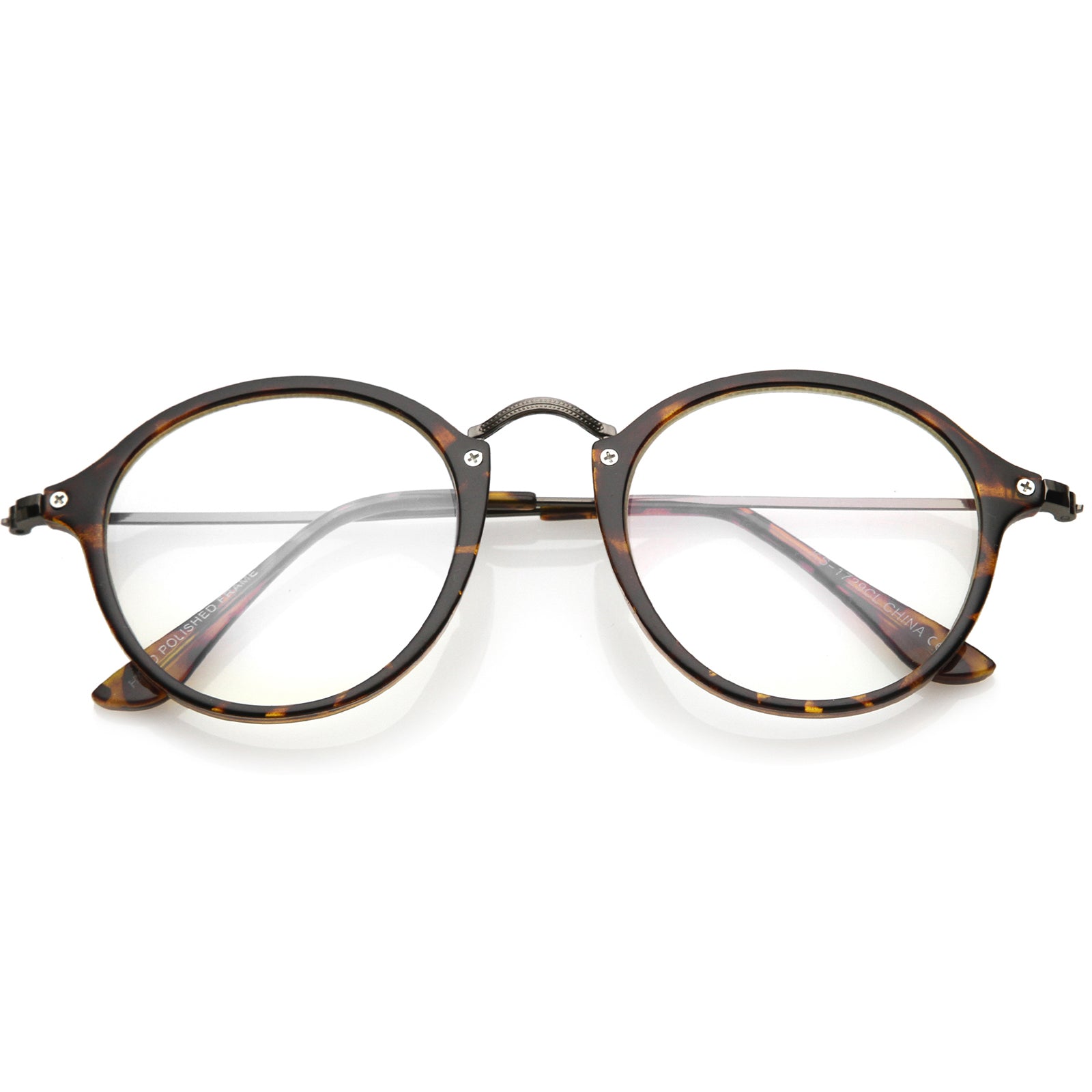 Tortoise-Gunmetal / Clear