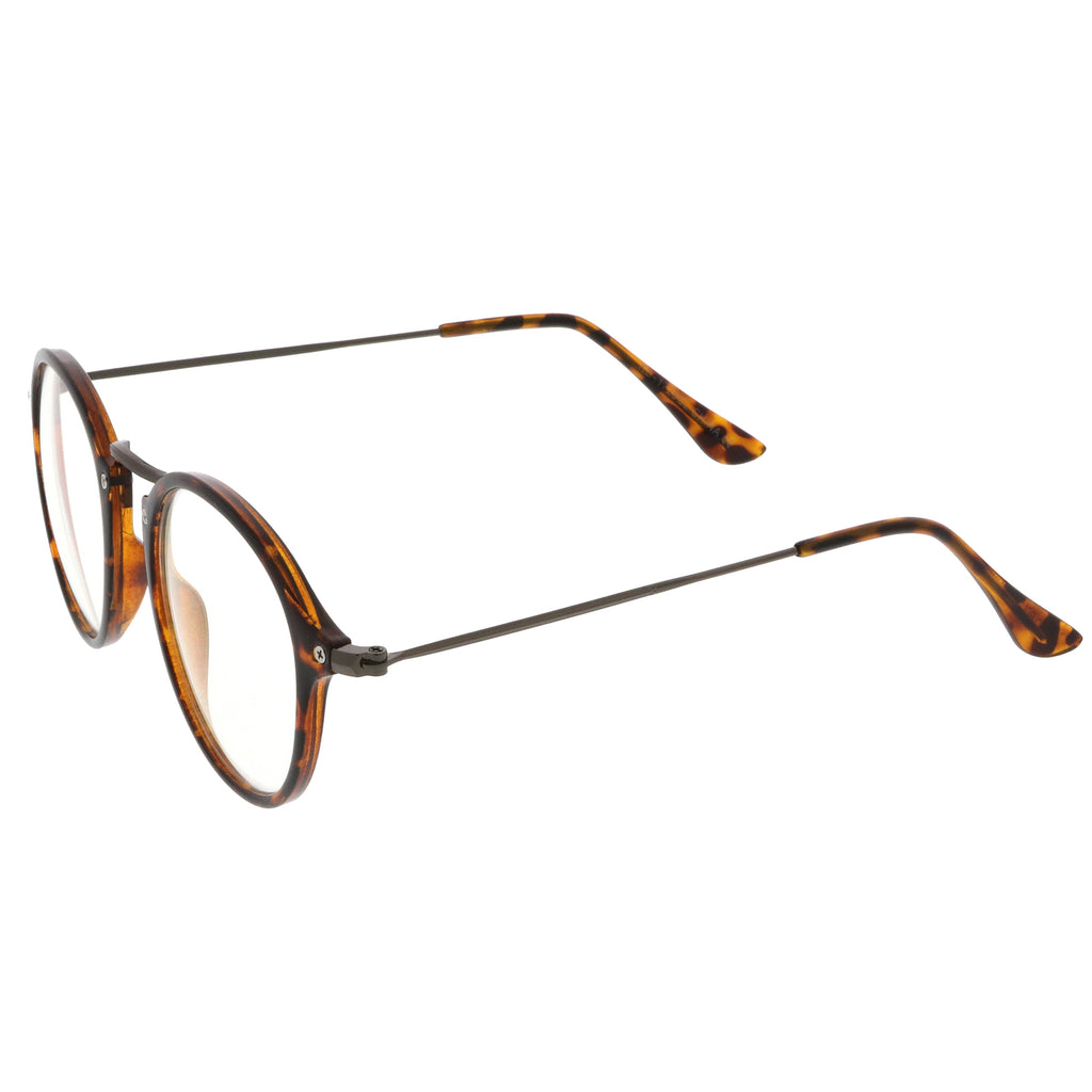 Tortoise-Gunmetal / Clear