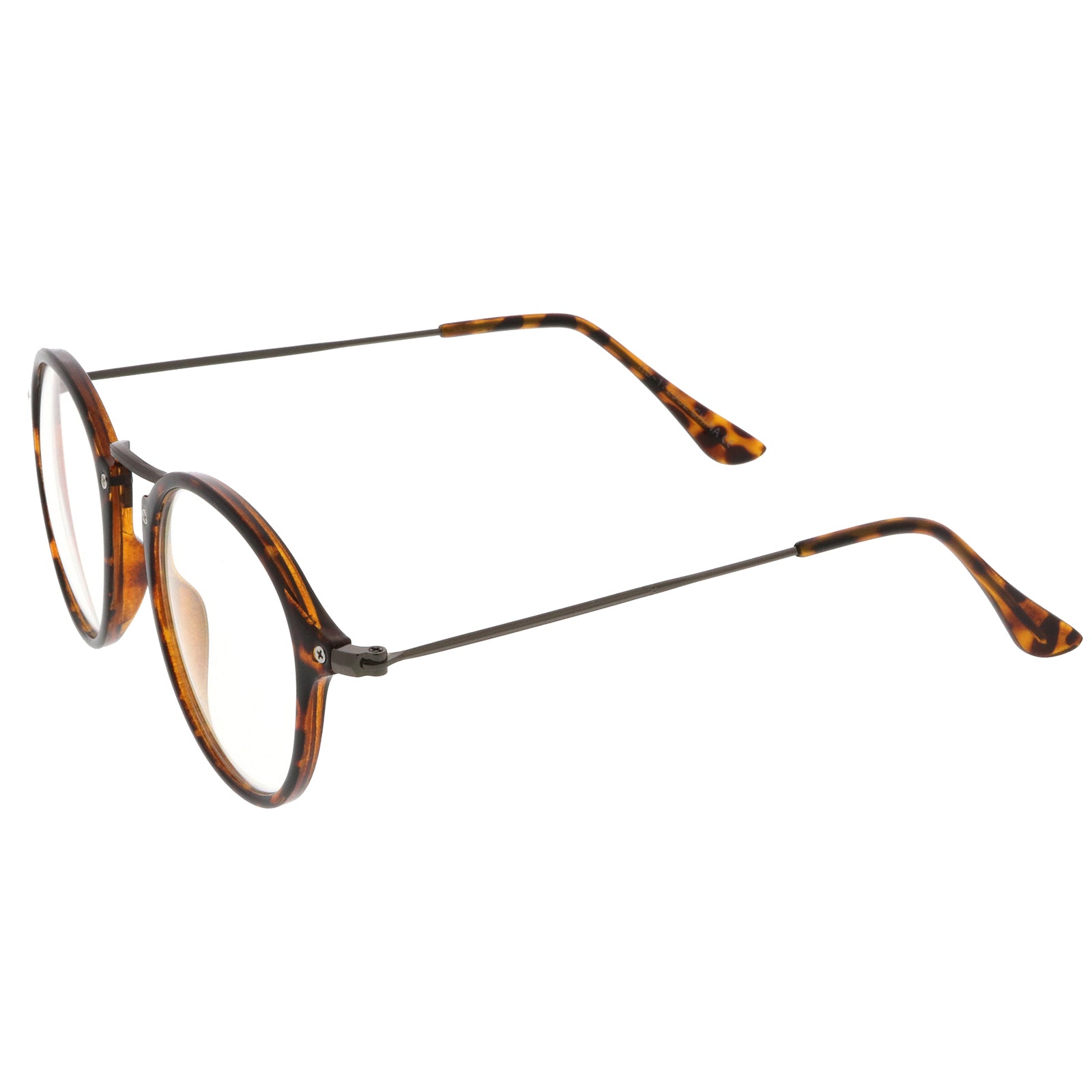 Tortoise-Gunmetal / Clear
