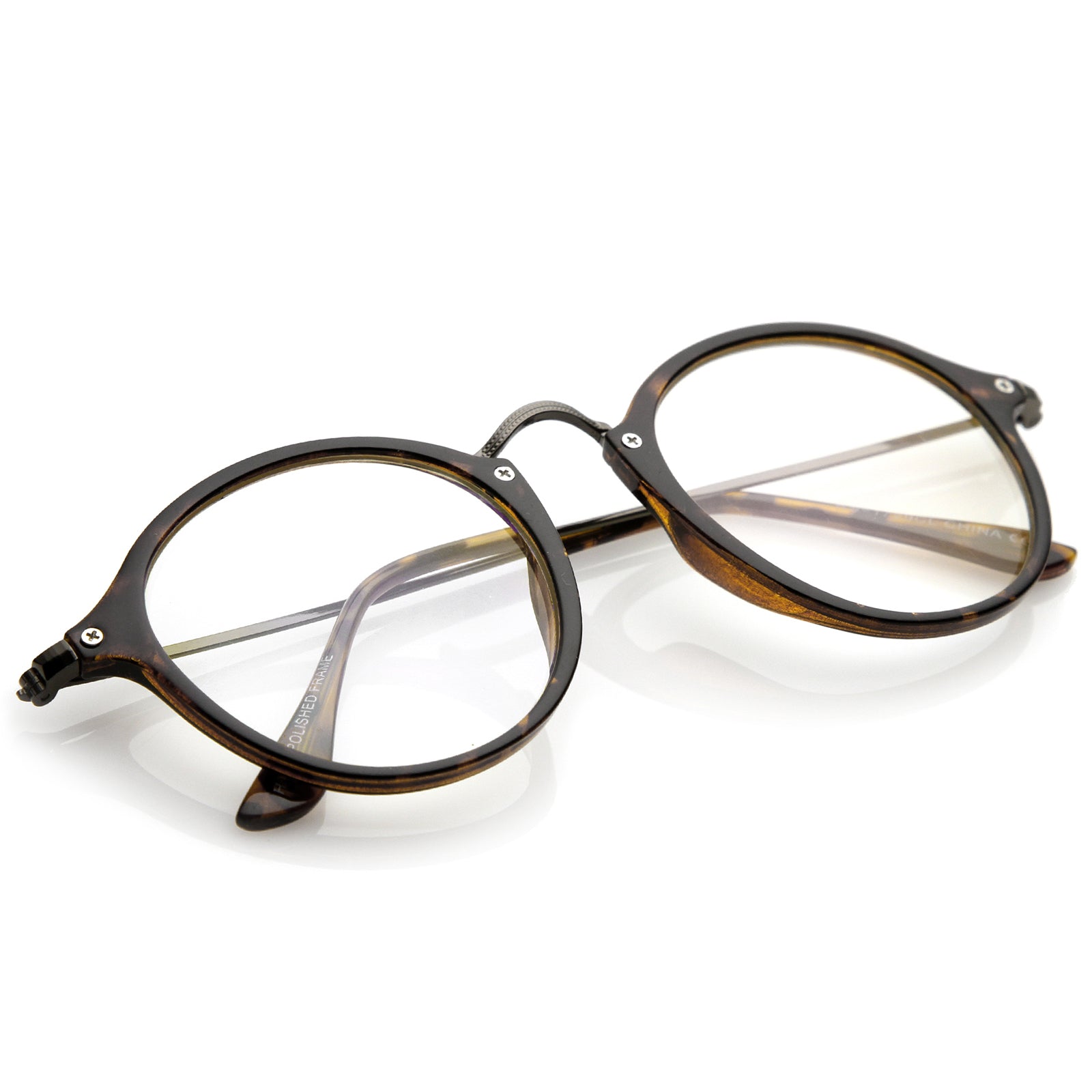 Tortoise-Gunmetal / Clear