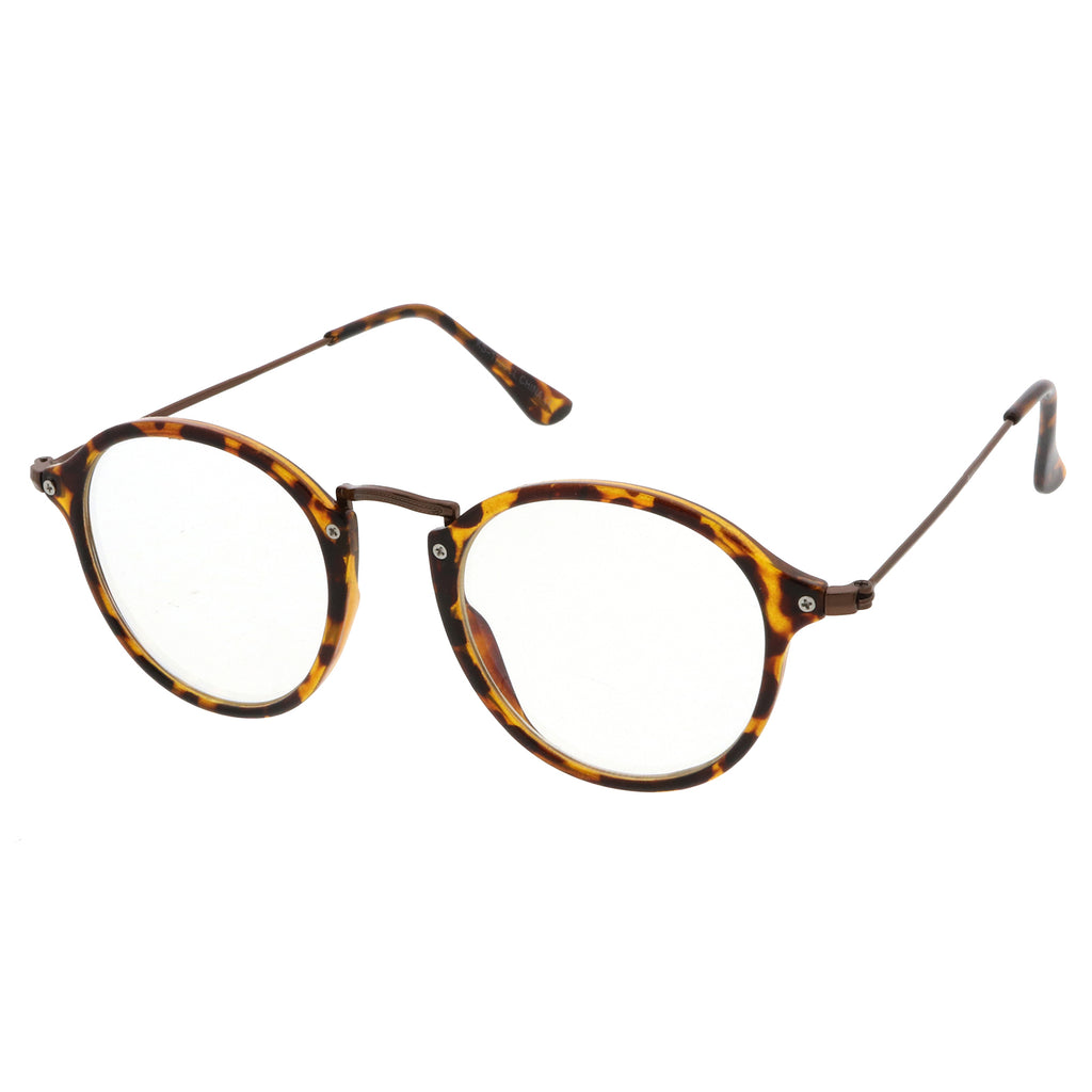 Yellow-Tortoise-Bronze / Clear