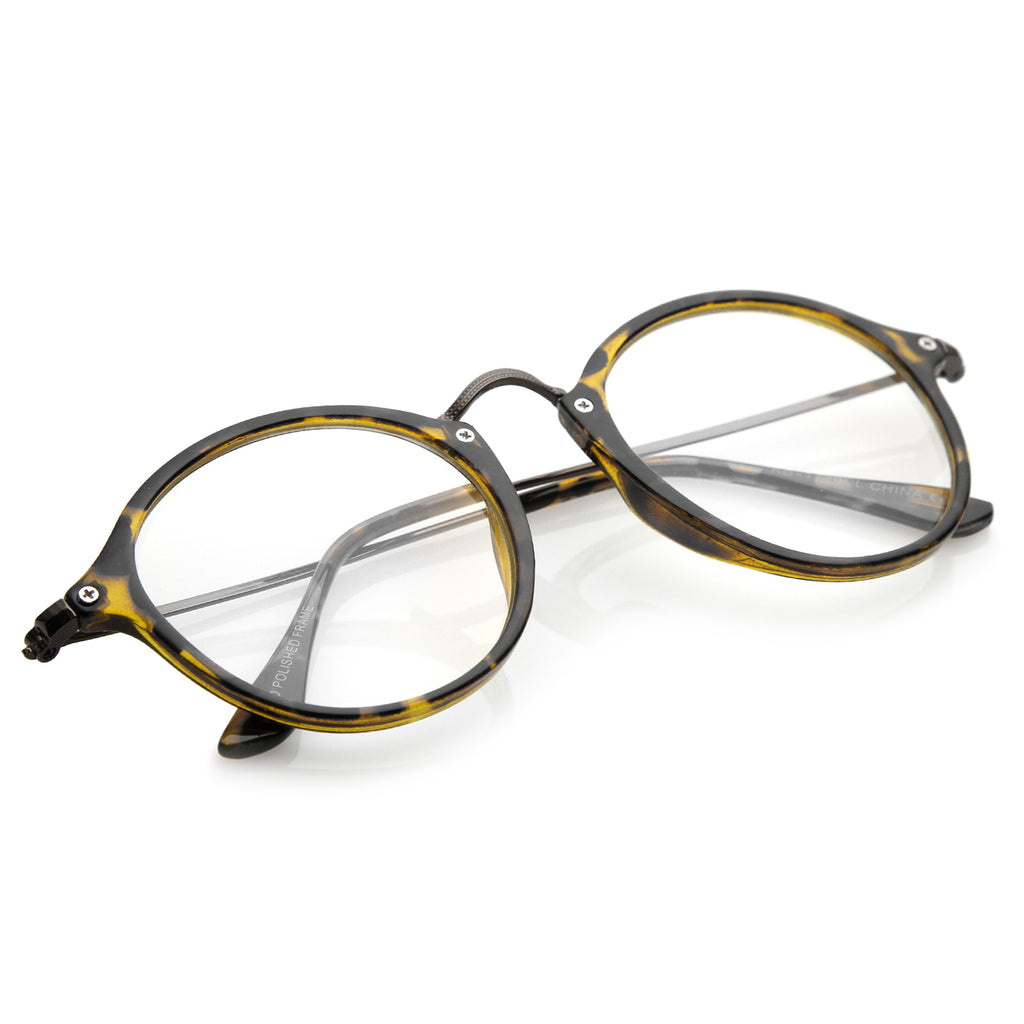 Yellow-Tortoise-Bronze / Clear